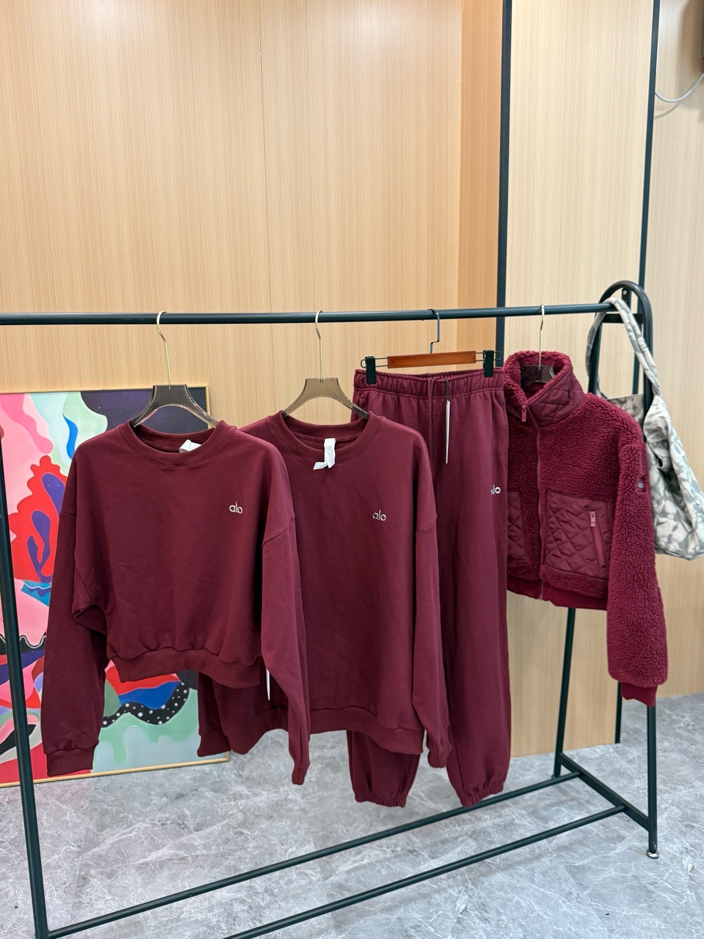 Burgundy A L O Bundle (Read Description)