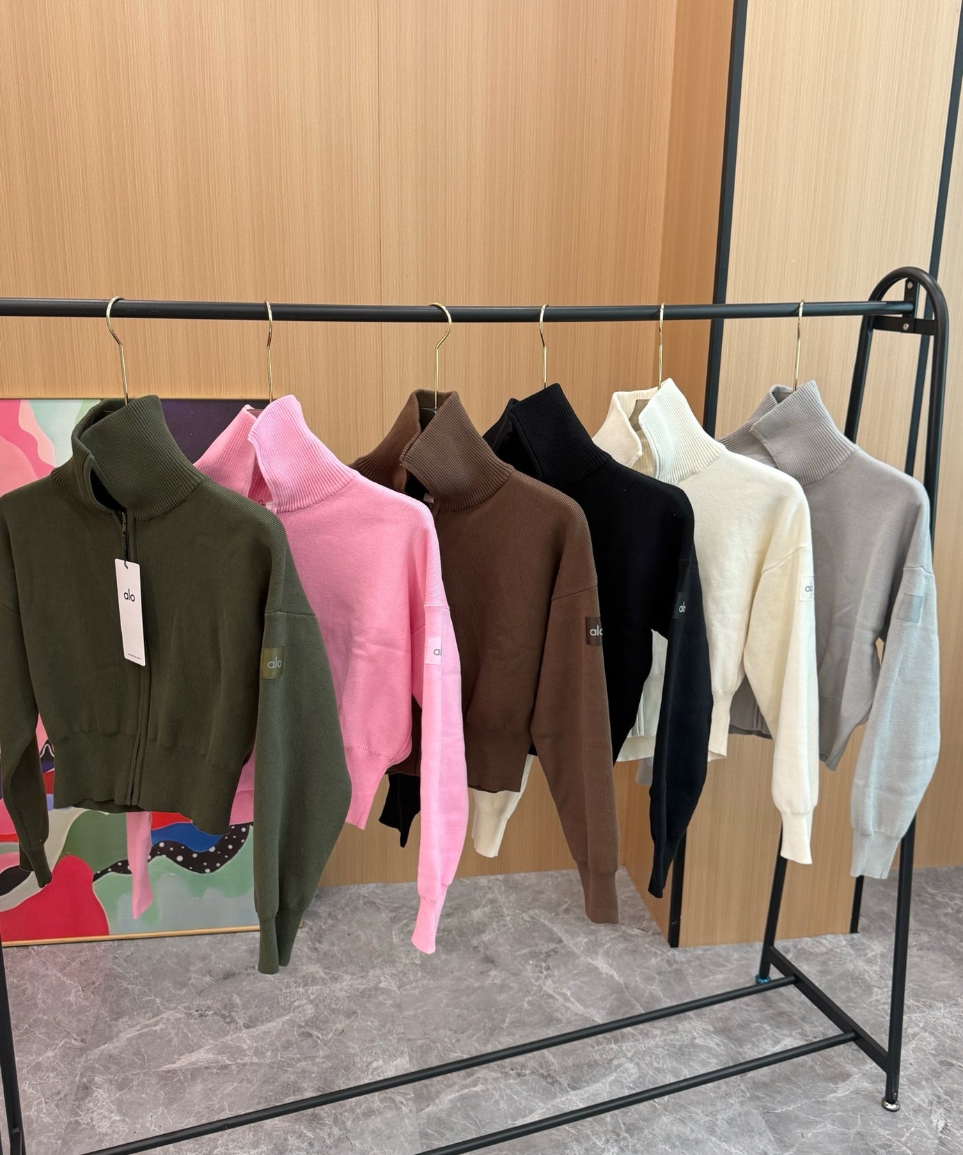 A L O Jackets