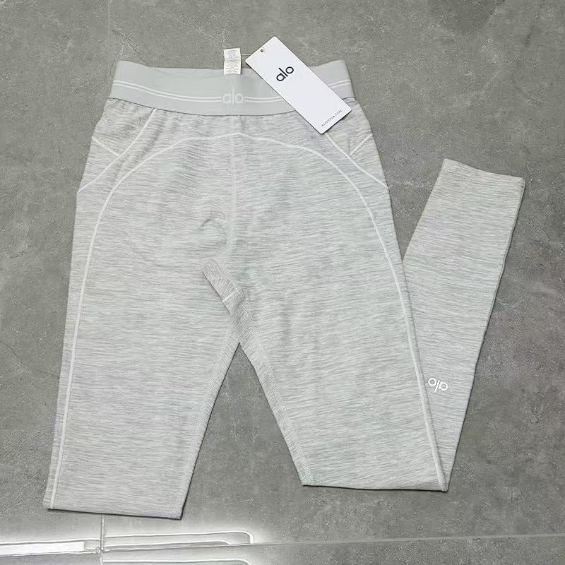 Heather Grey Premium Yoga Leggings Sets
