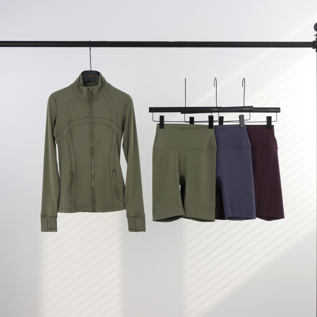 Lu Full Coloured Jacket & Short Sets