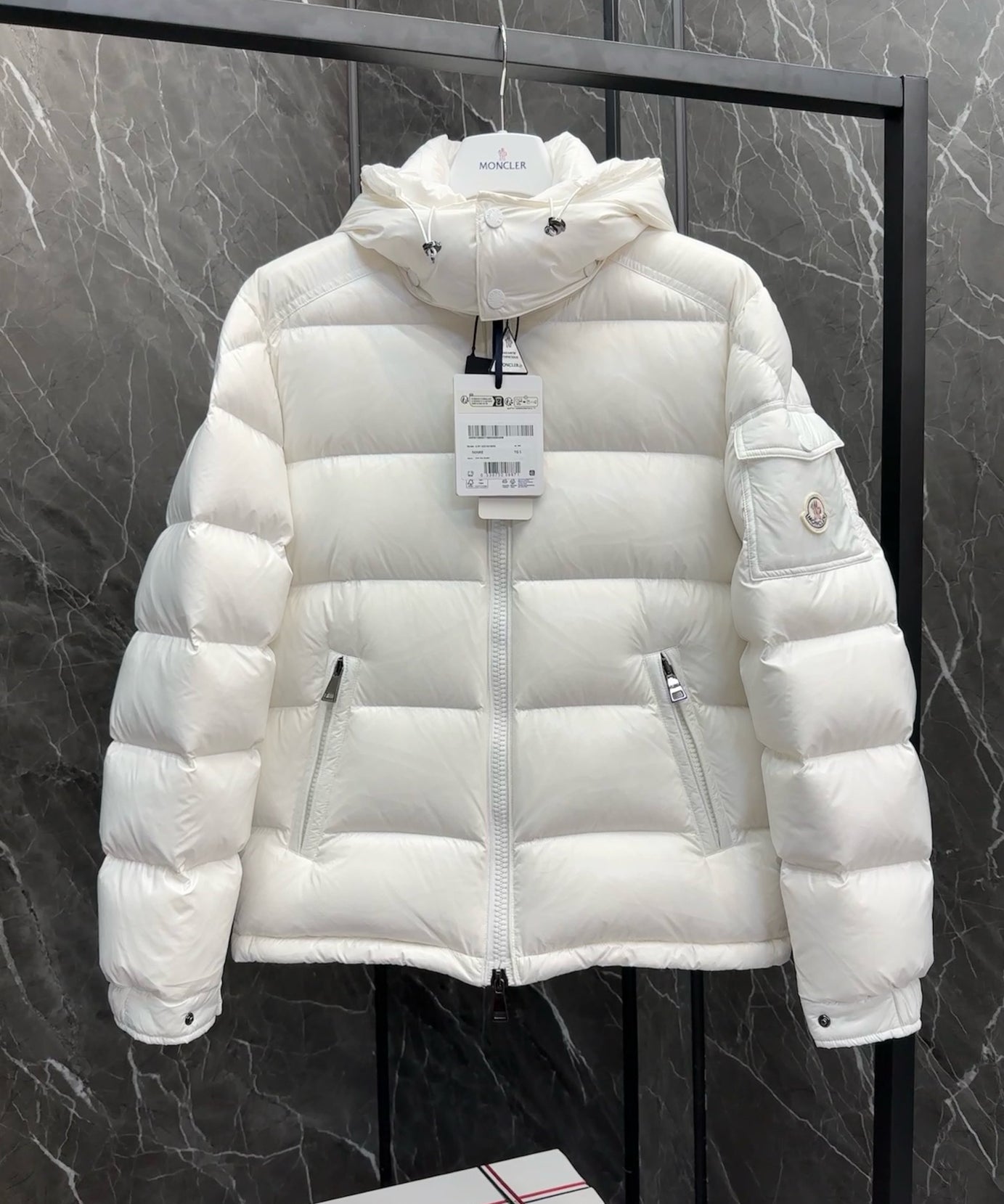 White Puffer Jacket