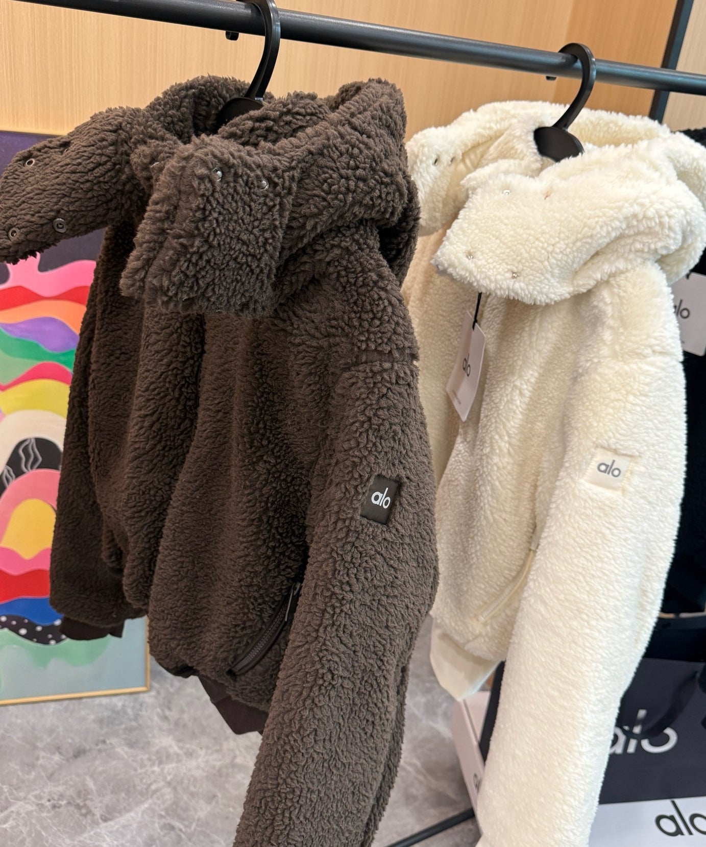 NEW A L O Fleece Jackets