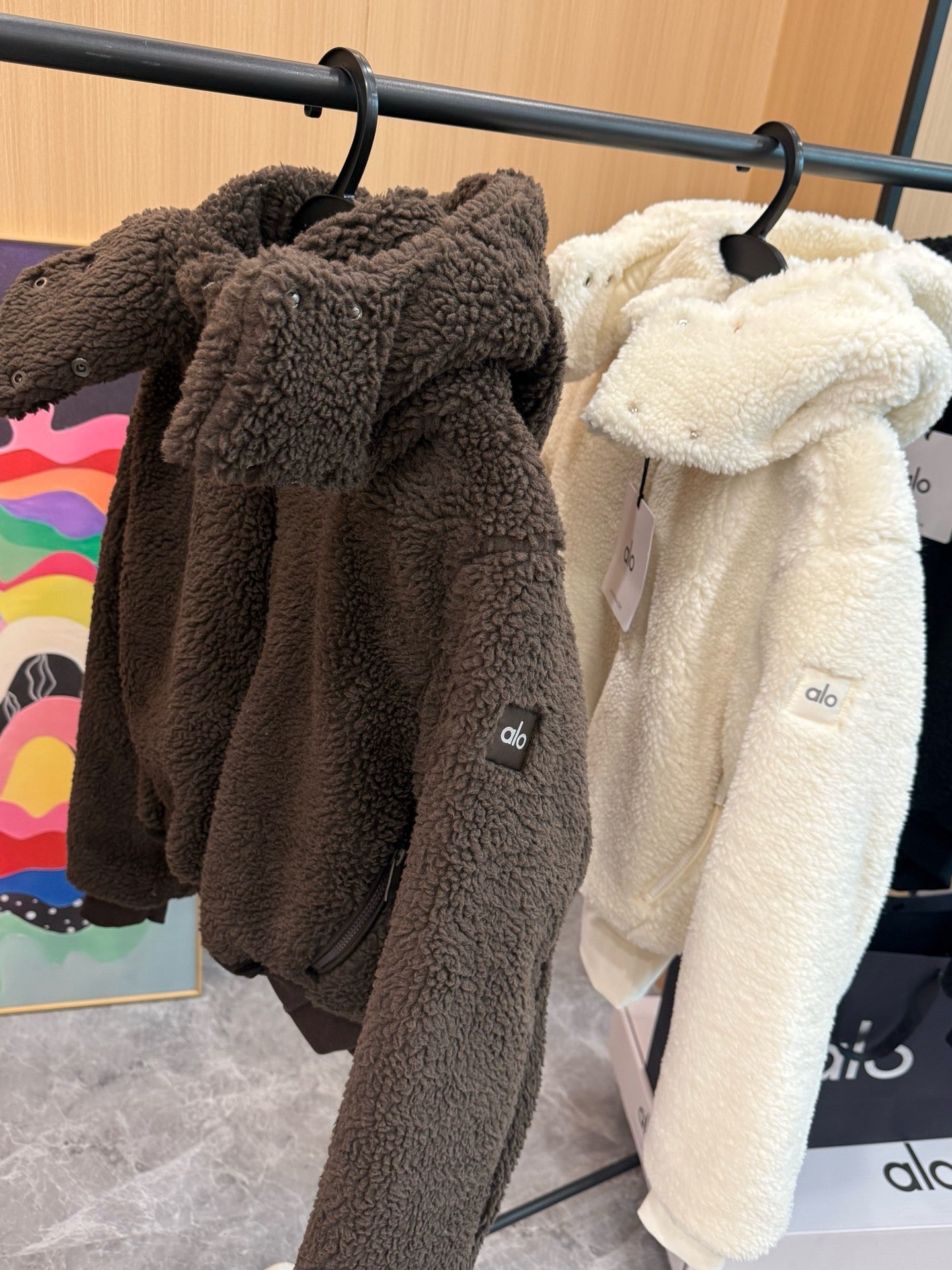 NEW A L O Fleece Jackets