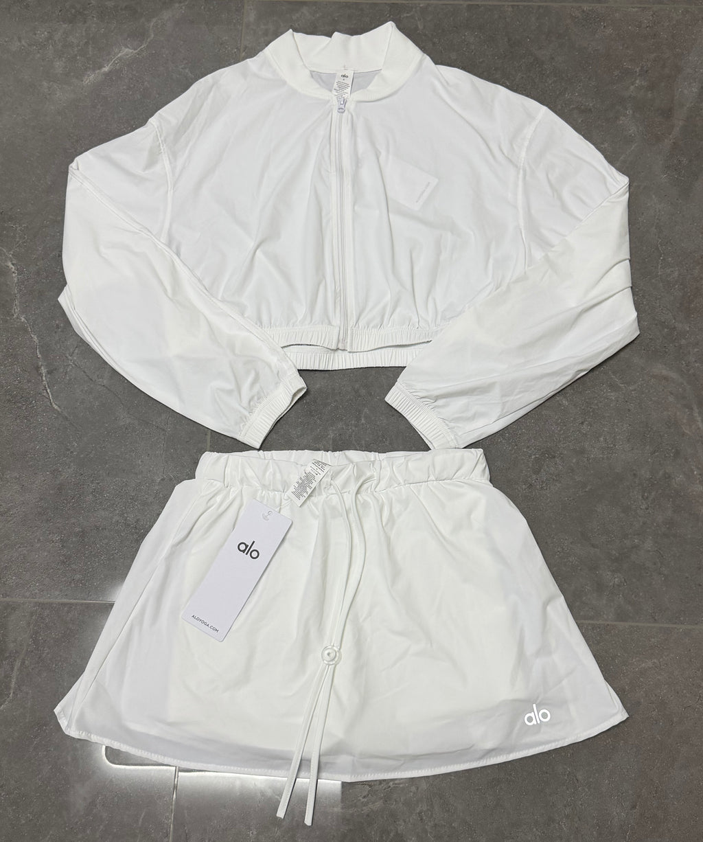 Skorts & Crop Jacket Sets