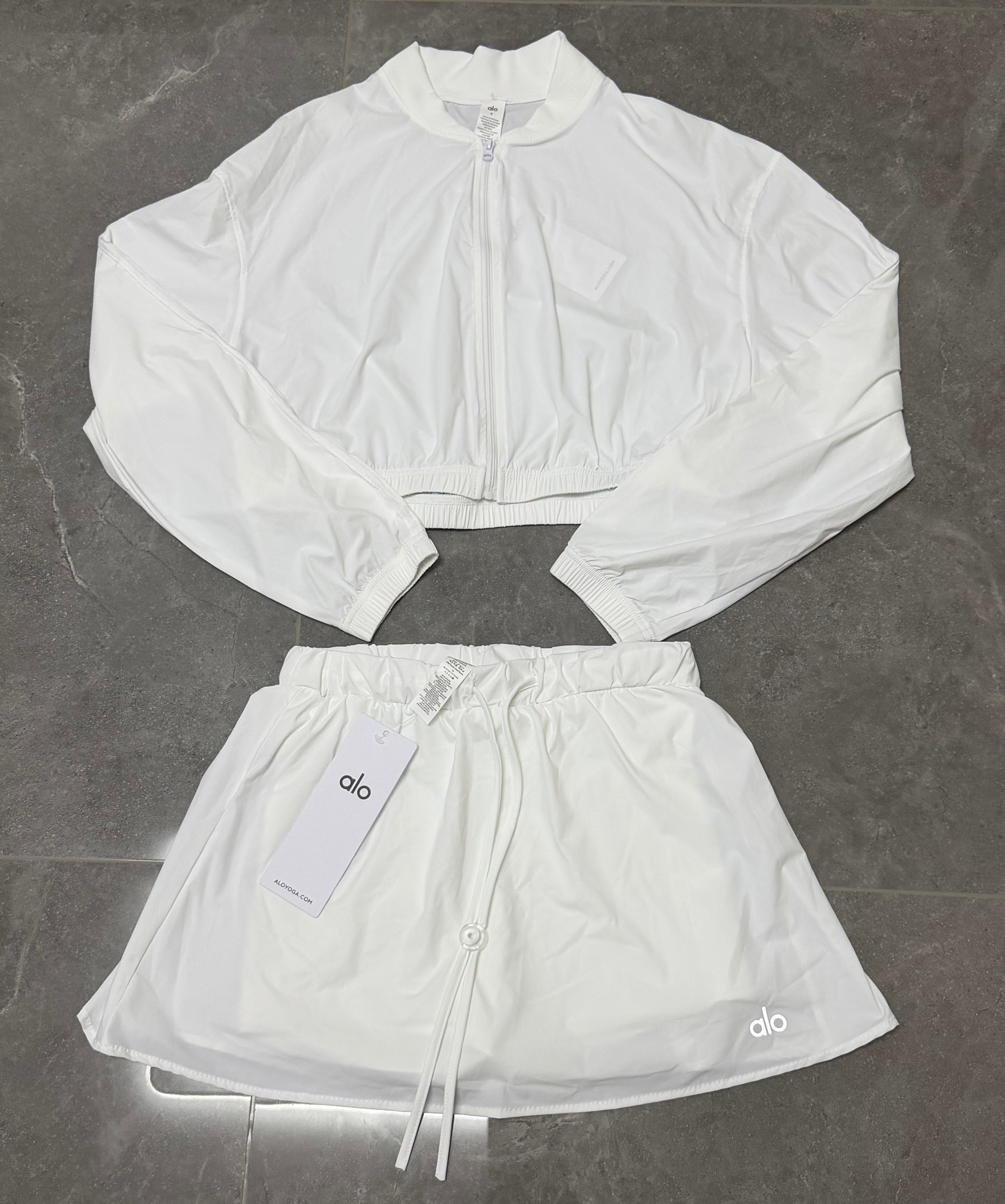 Skorts & Crop Jacket Sets