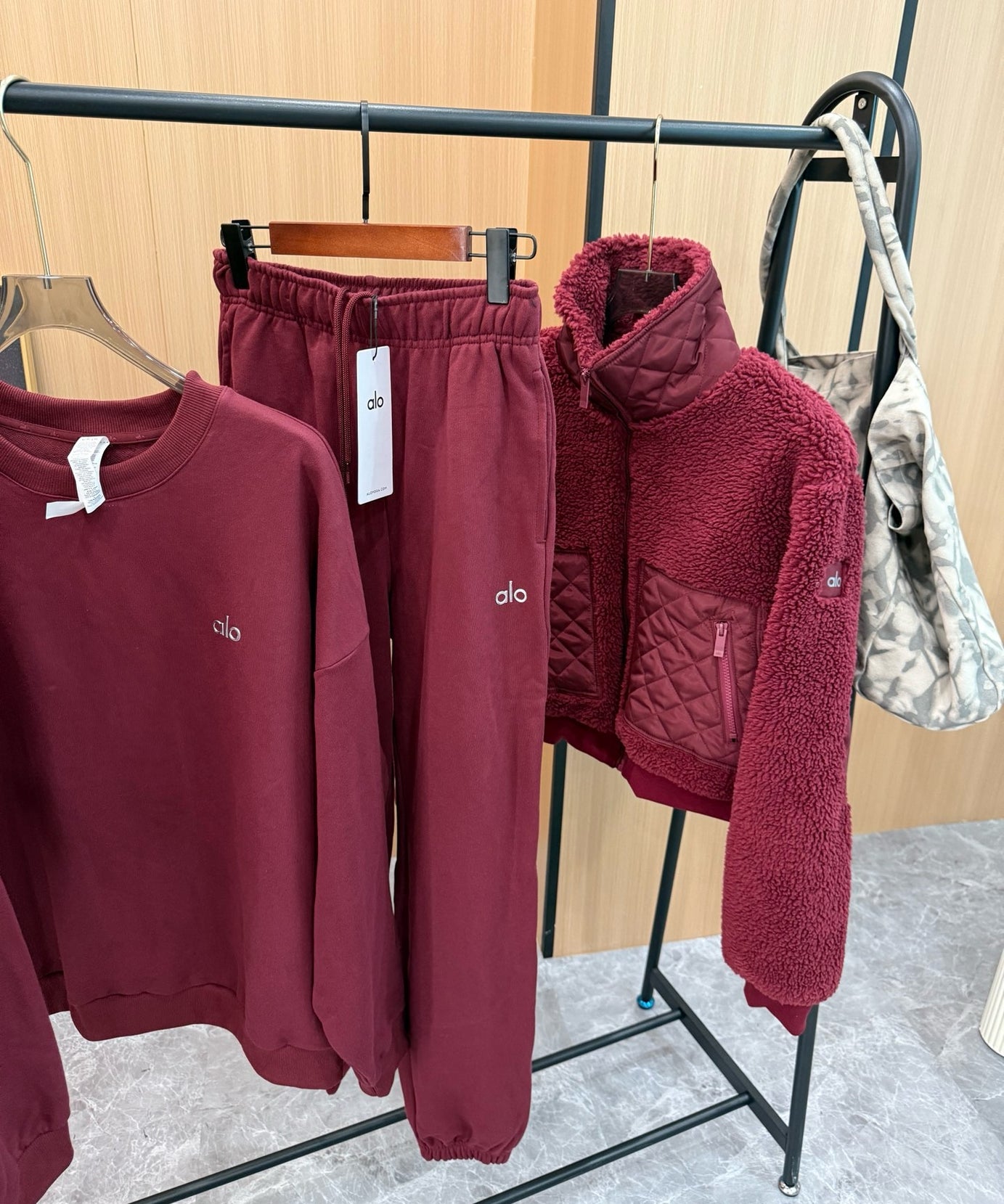 Burgundy A L O Bundle (Read Description)