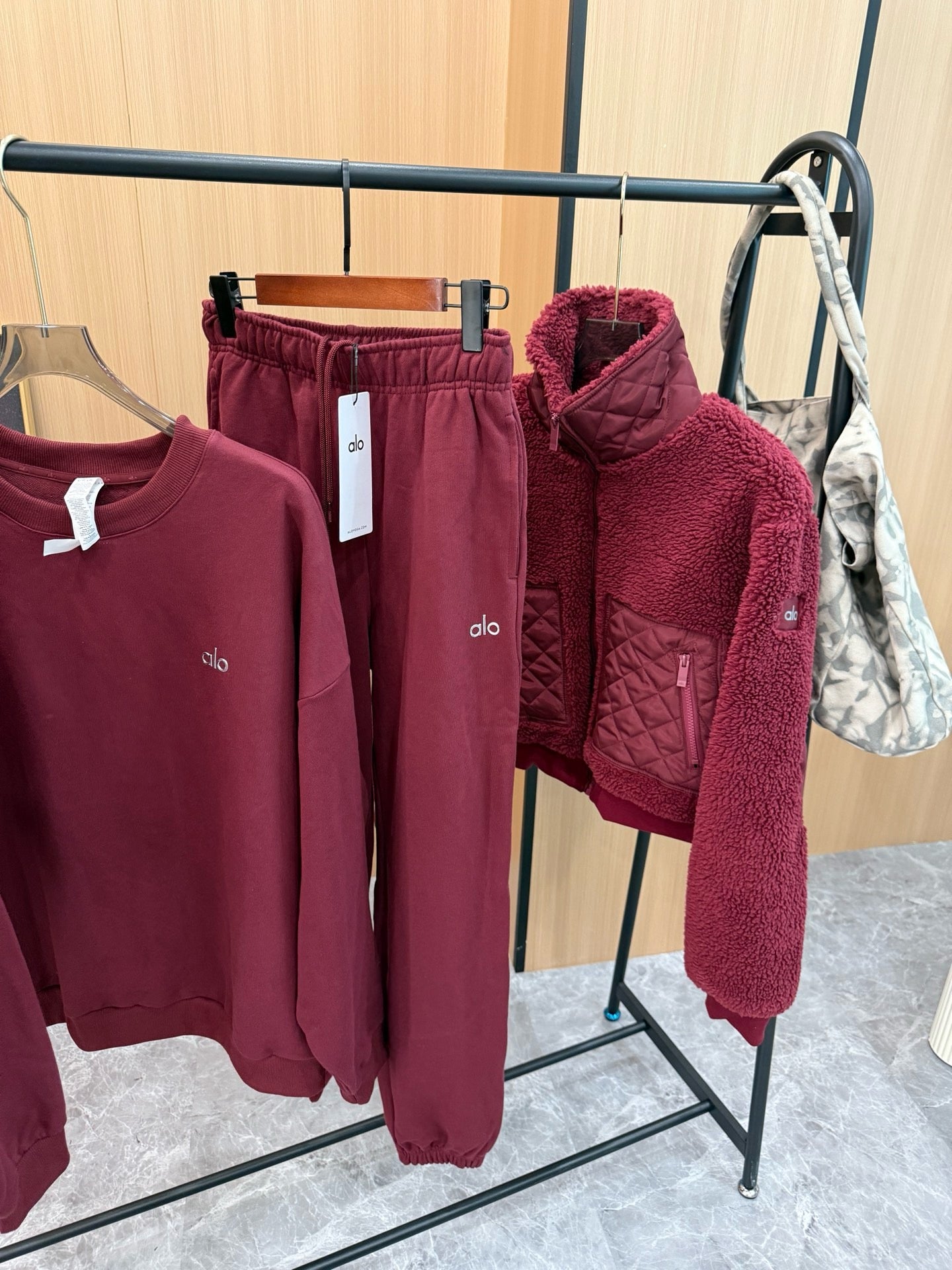 Burgundy A L O Bundle (Read Description)