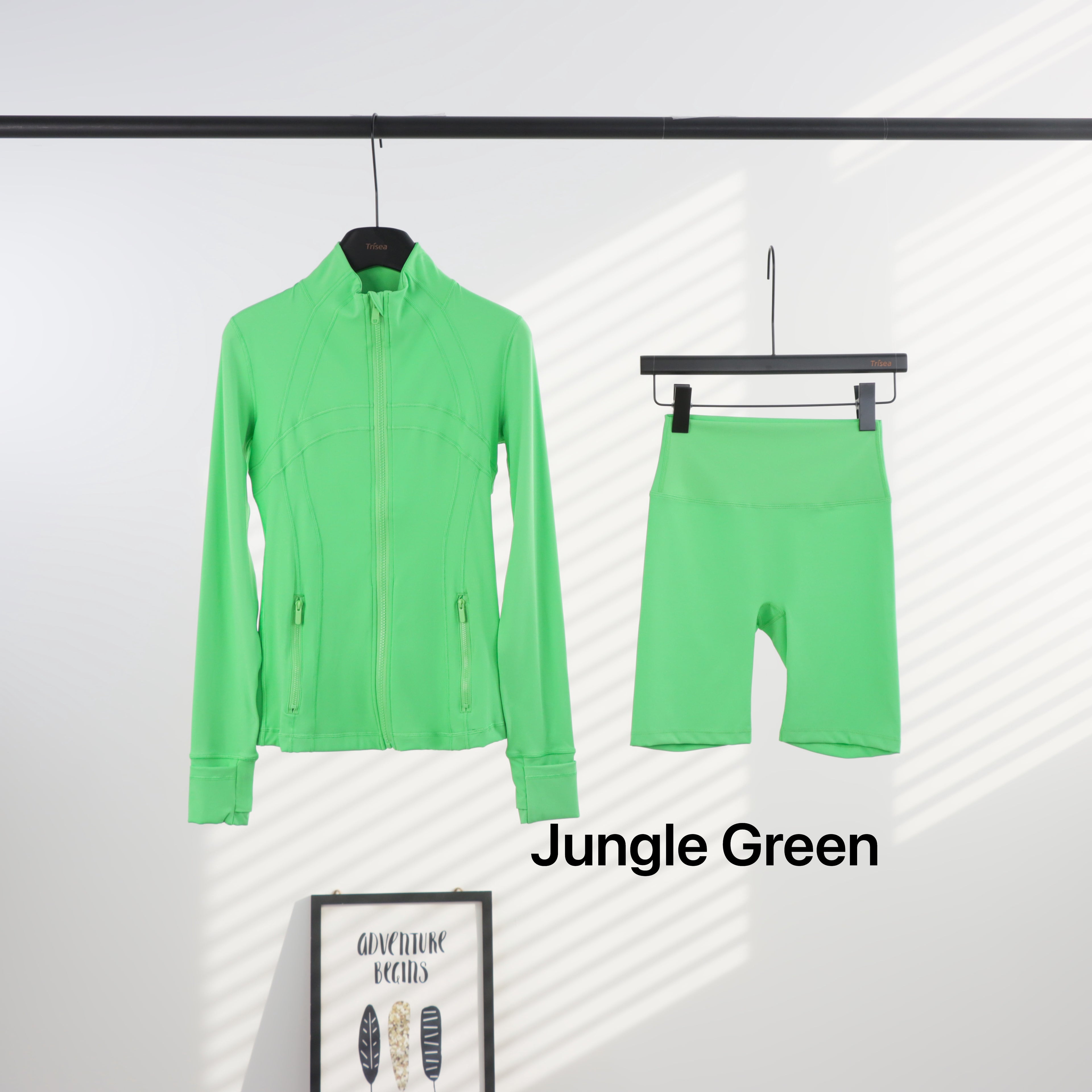 Lu Full Coloured Jacket & Short Sets