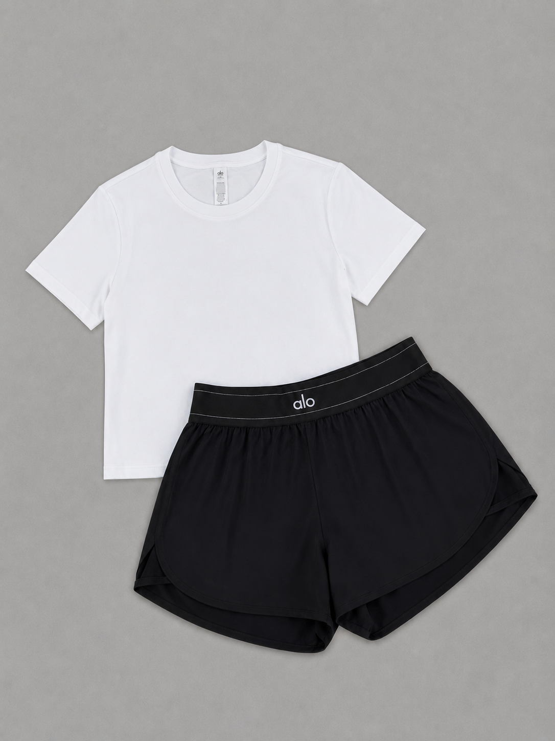 Shorts & Crop T-Shirt Set