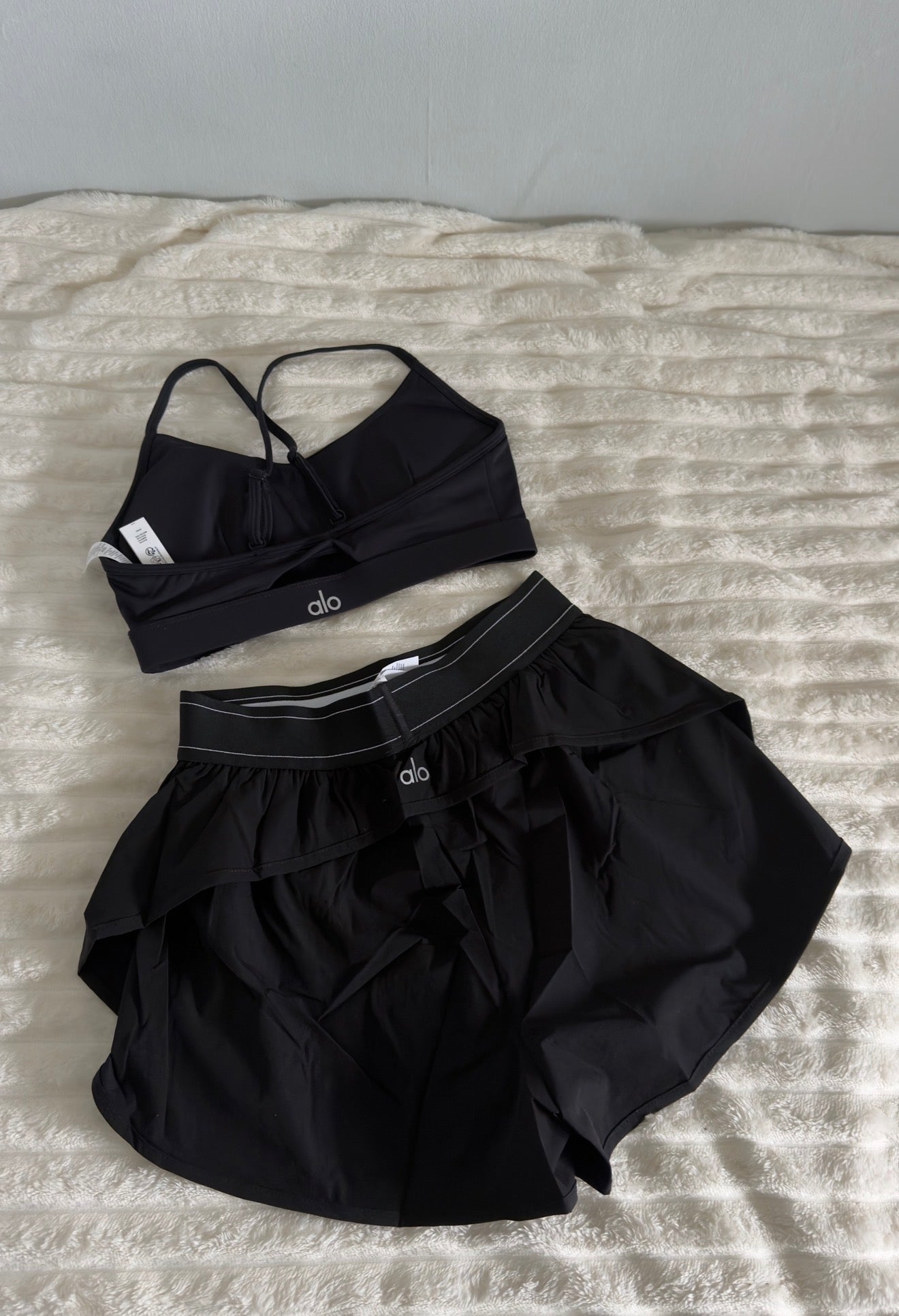 Shorts & Sports Bra Set