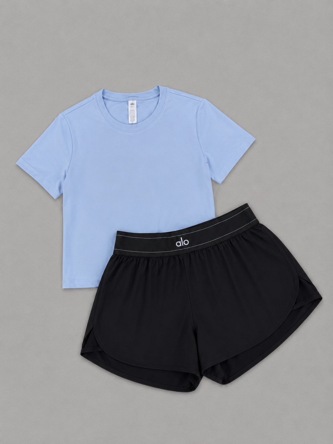 Shorts & Crop T-Shirt Set