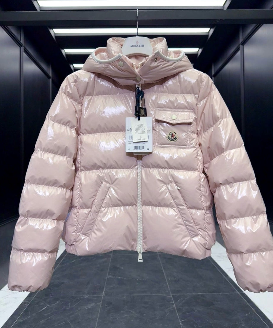 Pink & White Shiny Jacket