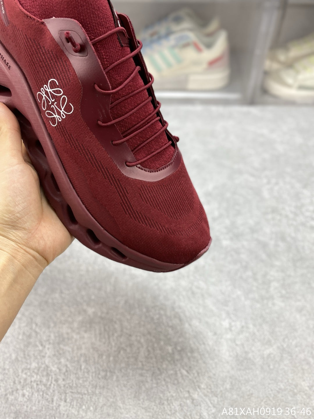Burgundy Red On’s