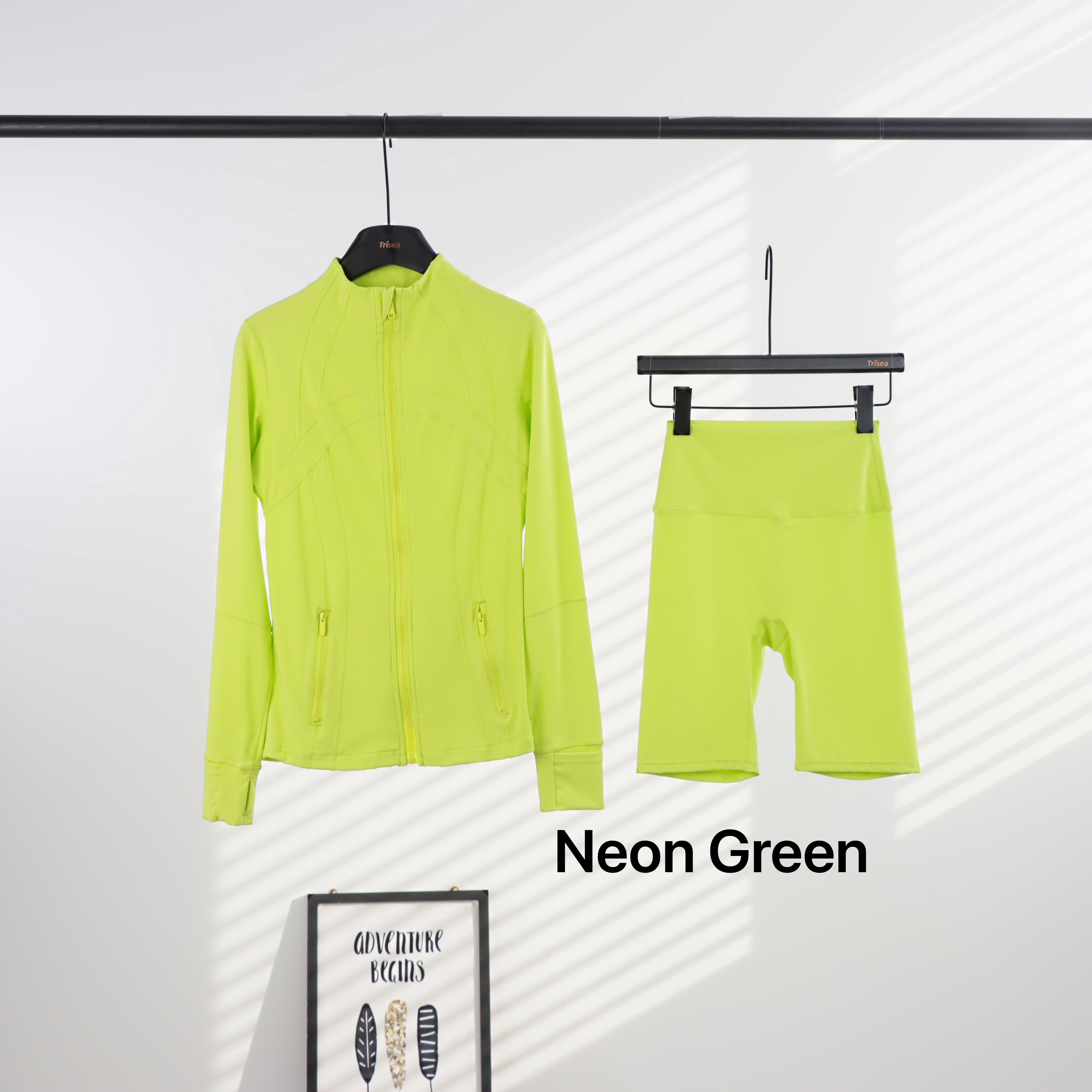 Lu Full Coloured Jacket & Short Sets