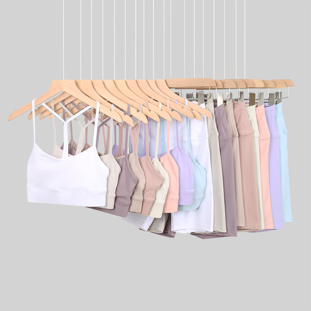 Lu Bra & Shorts Gym Sets (42 Colours)