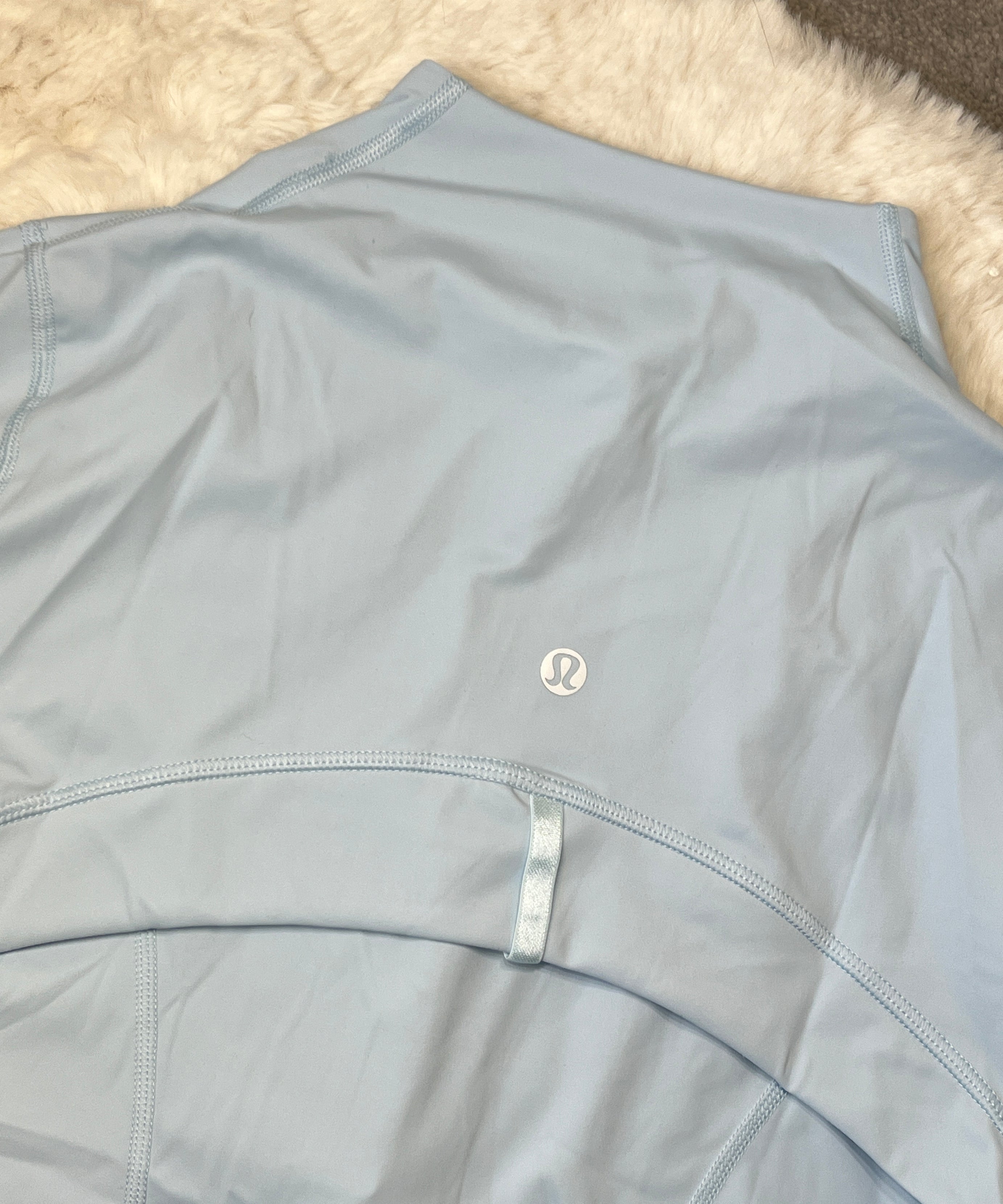 Lu One Colour Zip leggings Gym Sets (42 Colours)