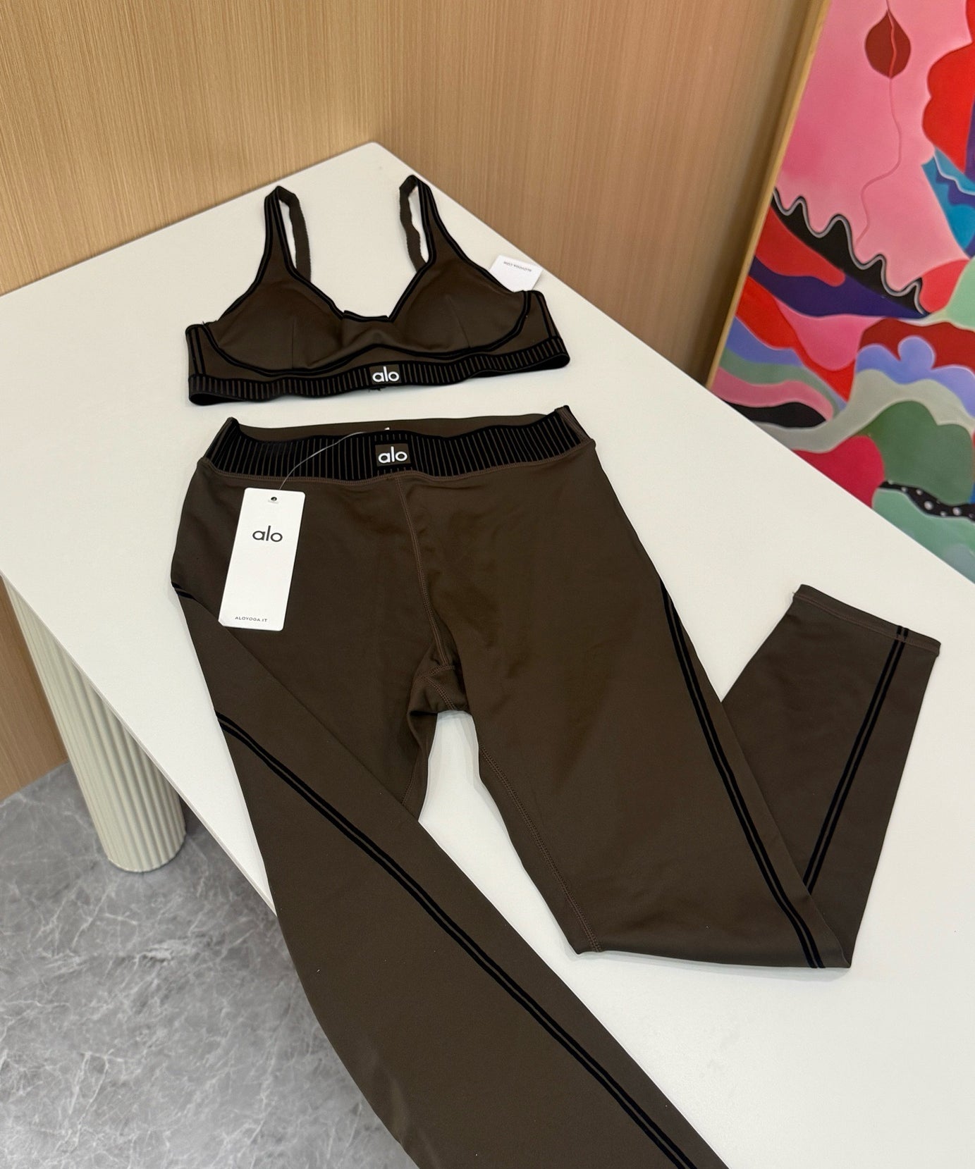 Premium Yoga Bra & 7/8 length Legging Sets