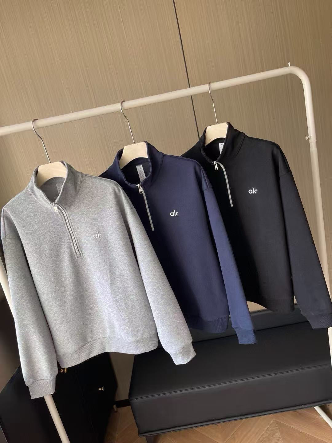 A L O Zip Sweatshirts