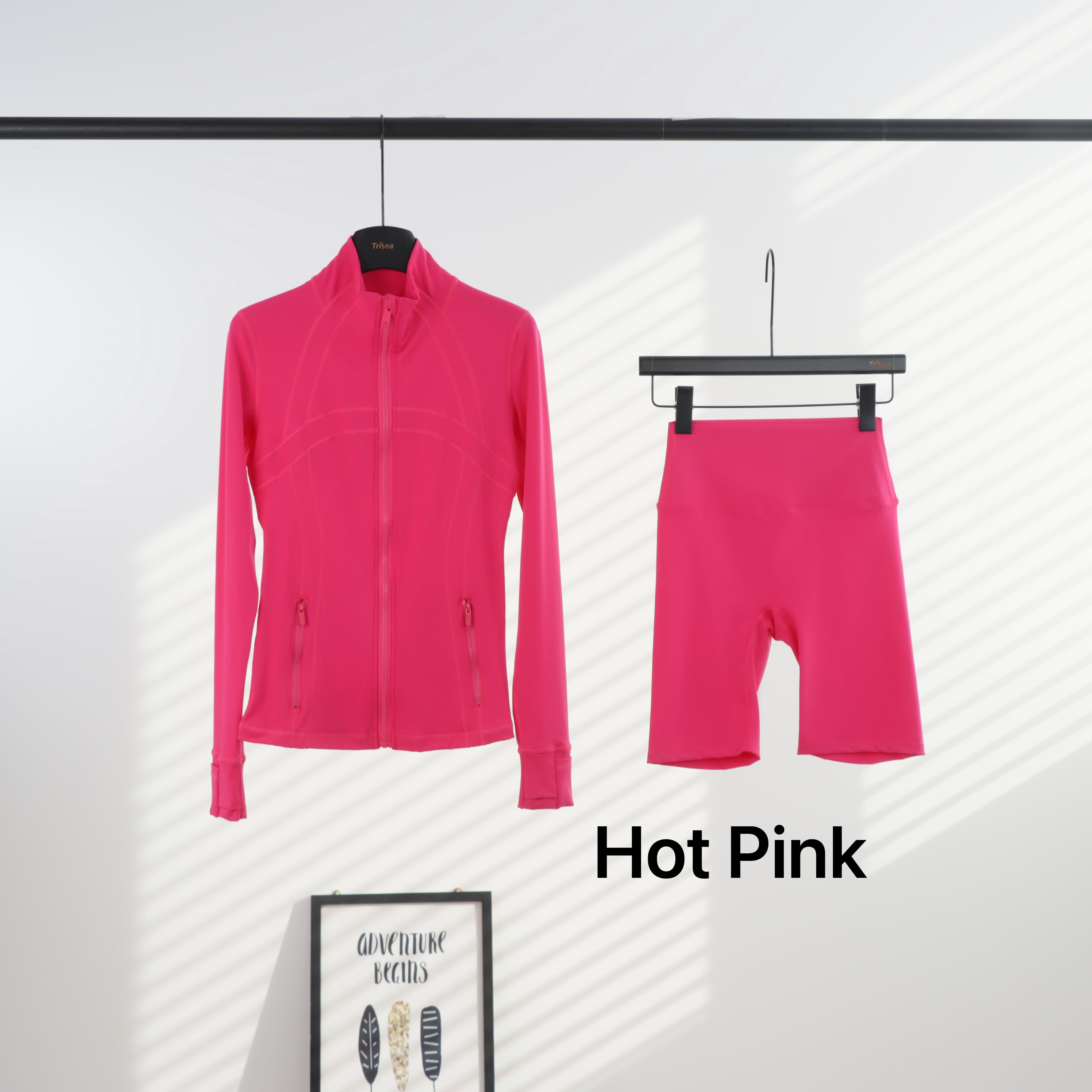 Lu Full Coloured Jacket & Short Sets