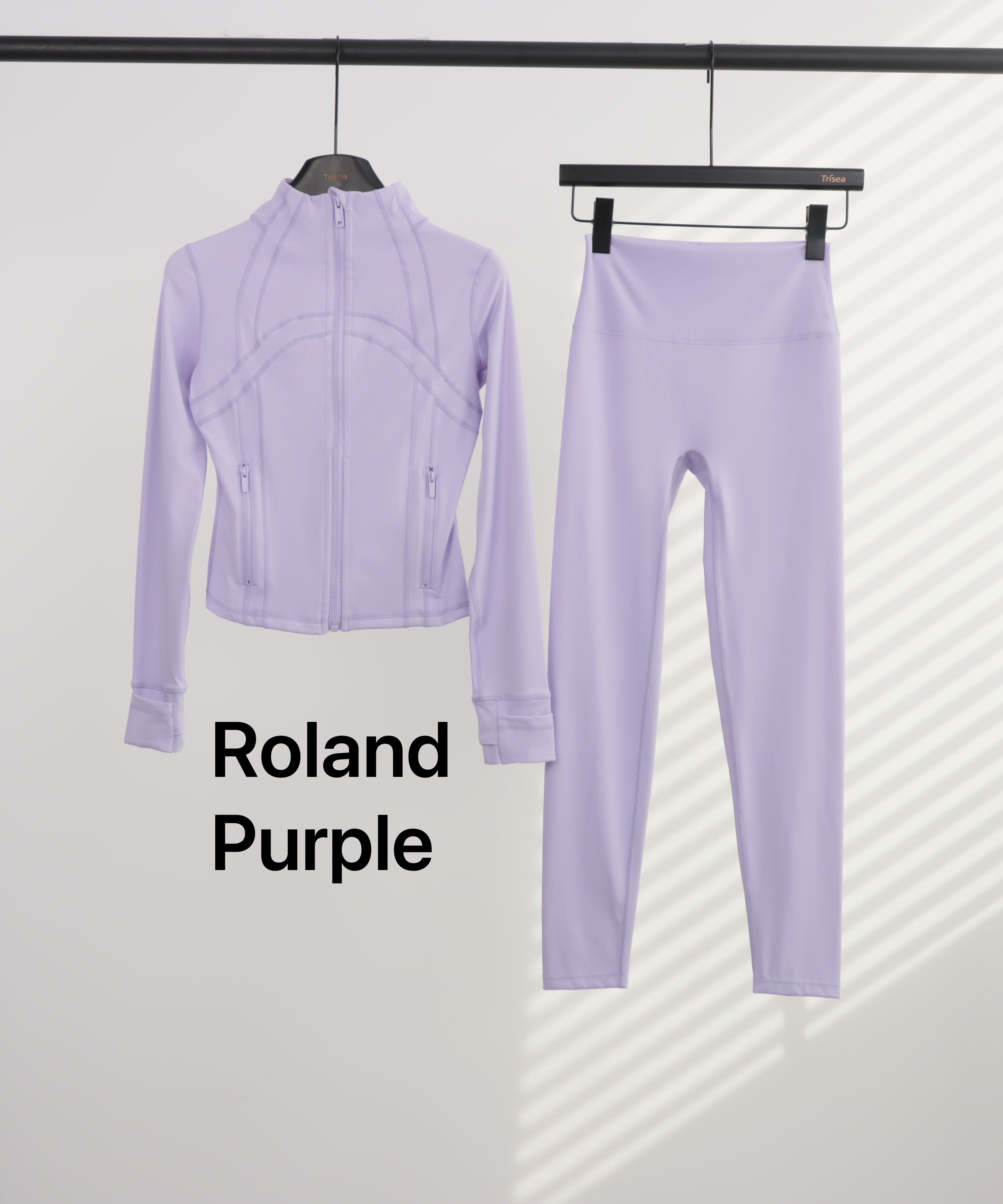 Lu Cropped Leggings Gym Full Sets (23 Colours)