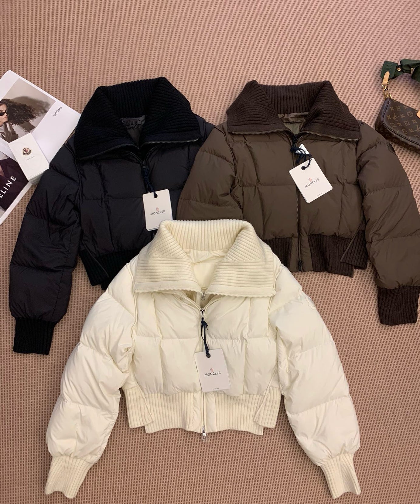 Crop Puffer Jackets