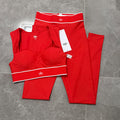 Red Yoga Set