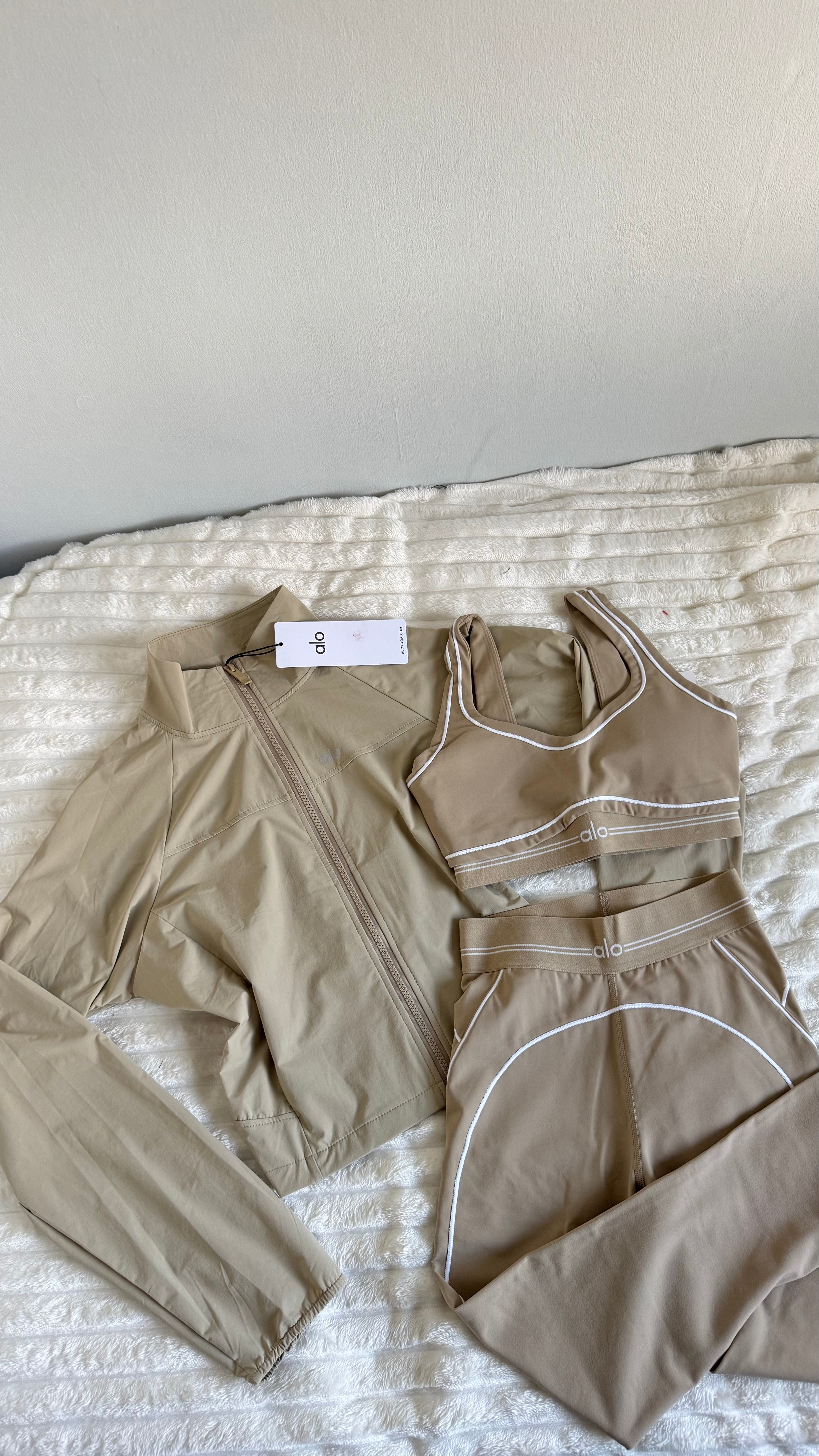 Light Brown Premium Yoga Leggings Sets