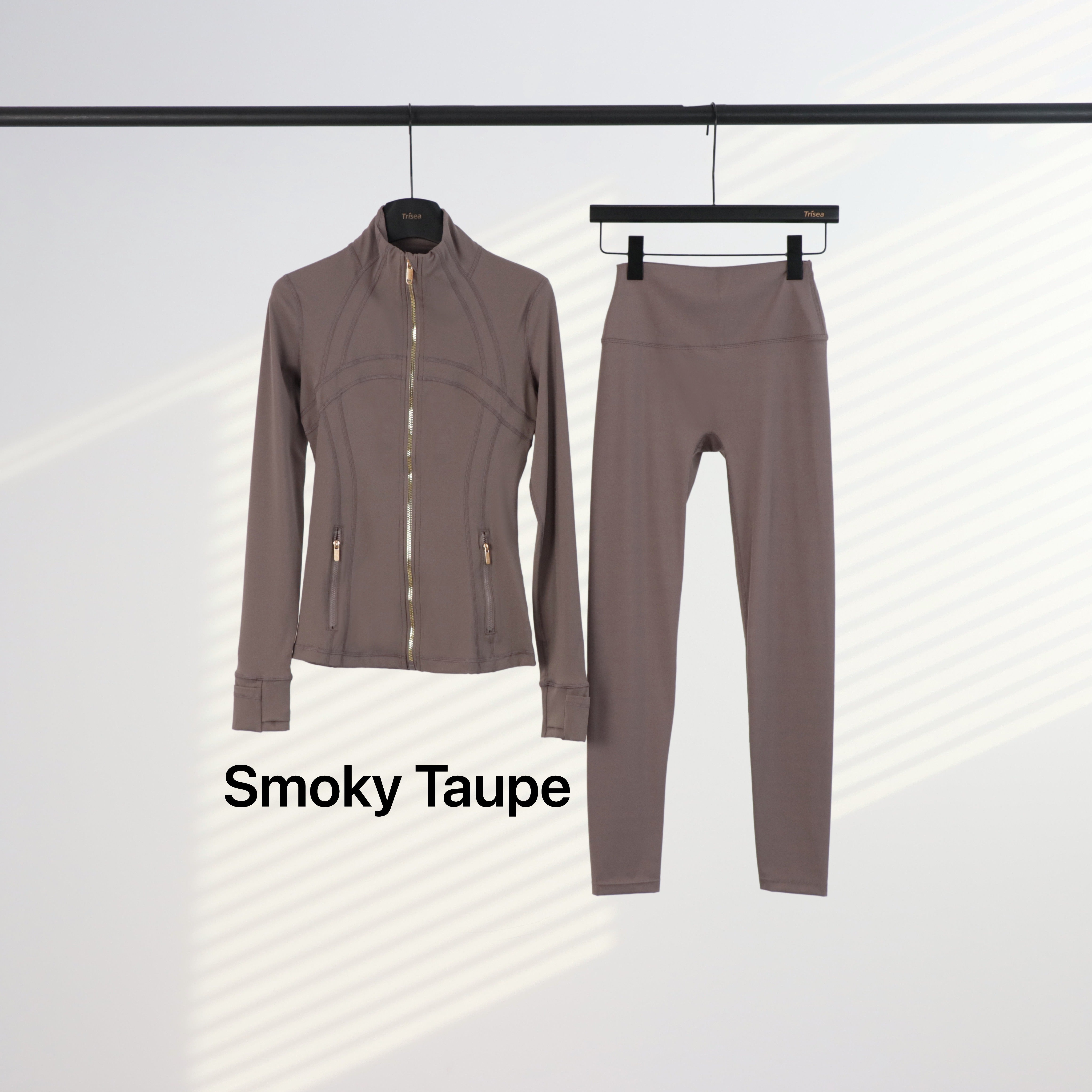 Lu Gold Zip Leggings & Jacket Sets (20+ Colours)