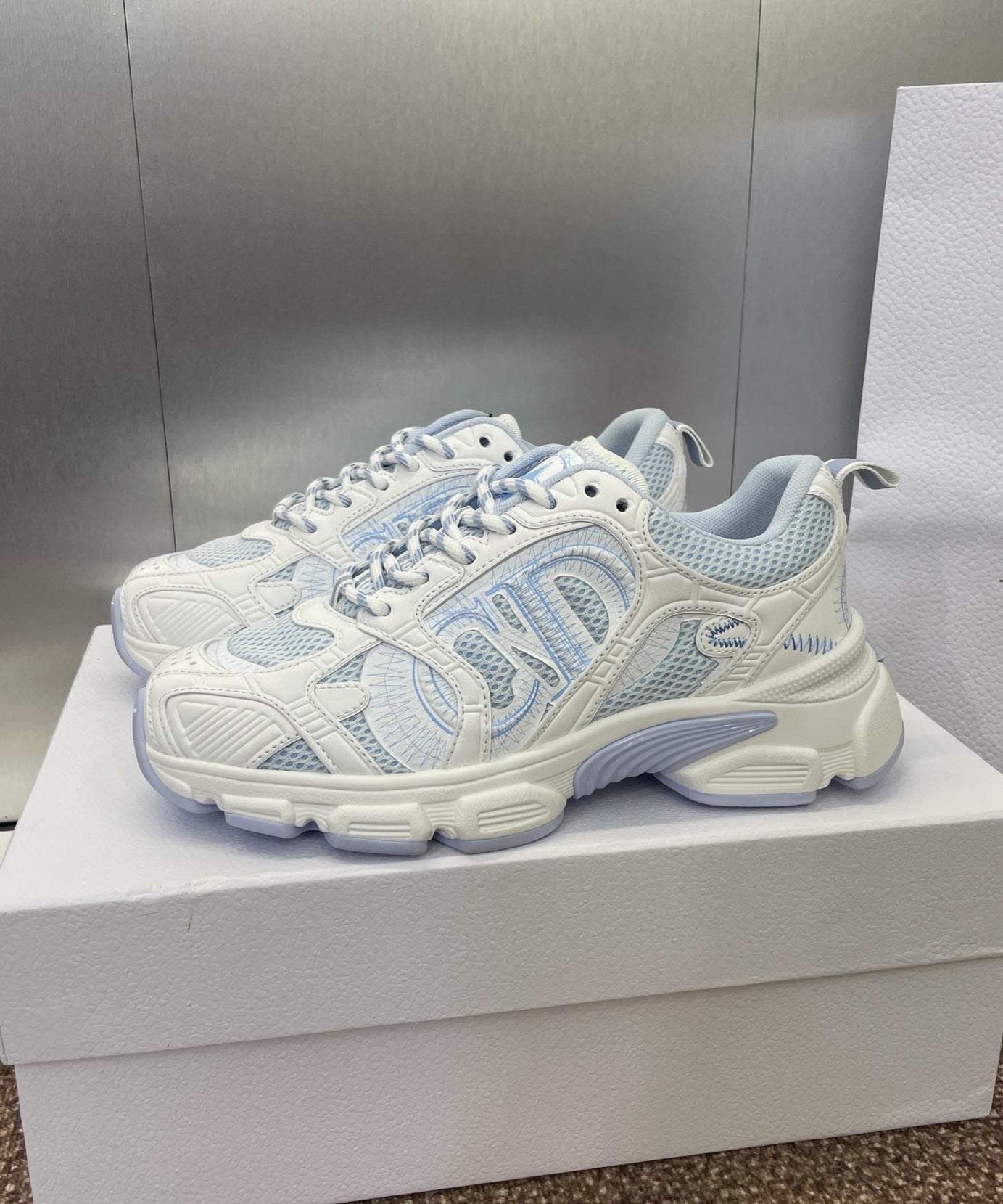 Baby Blue Trainers