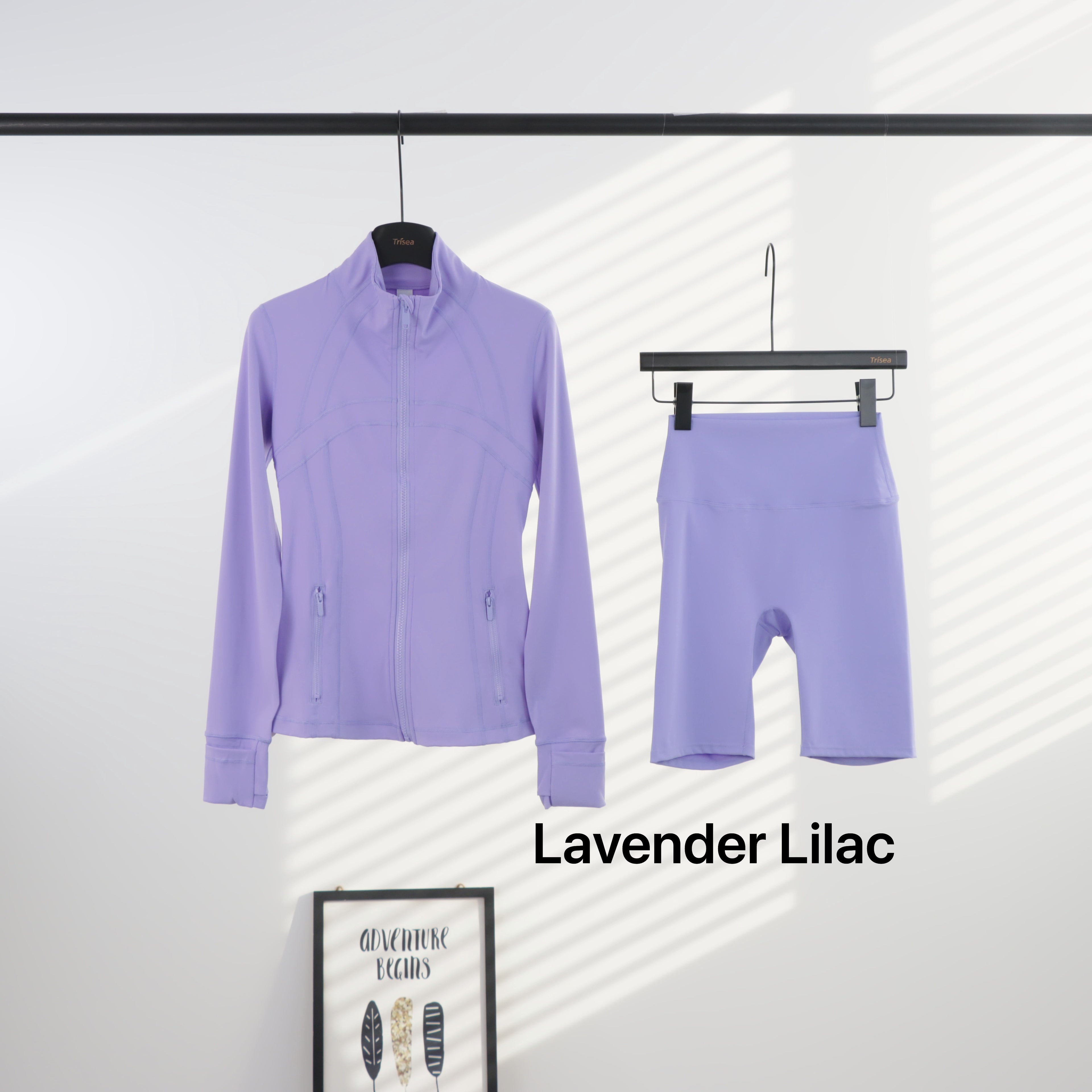 Lu Full Coloured Jacket & Short Sets