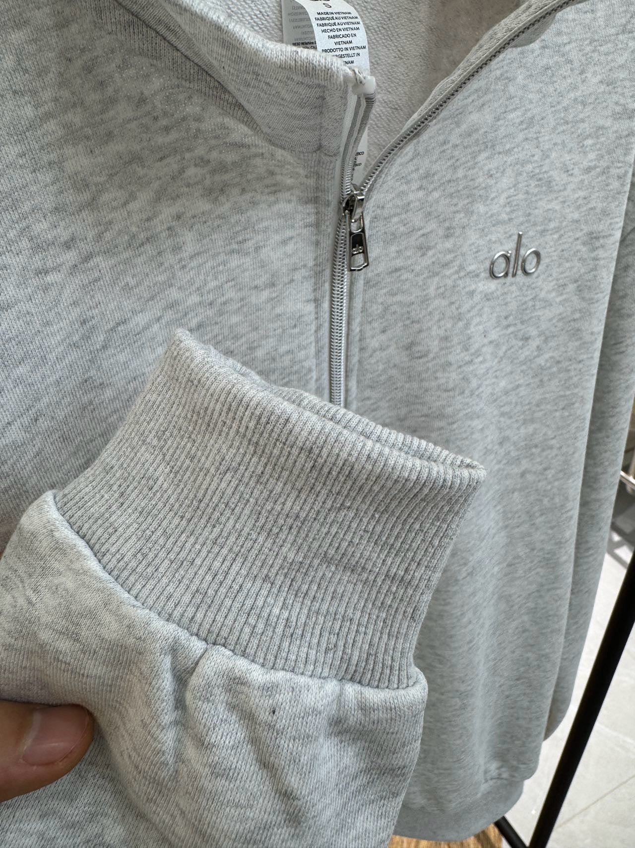 A L O Zip Unisex Sweatshirts