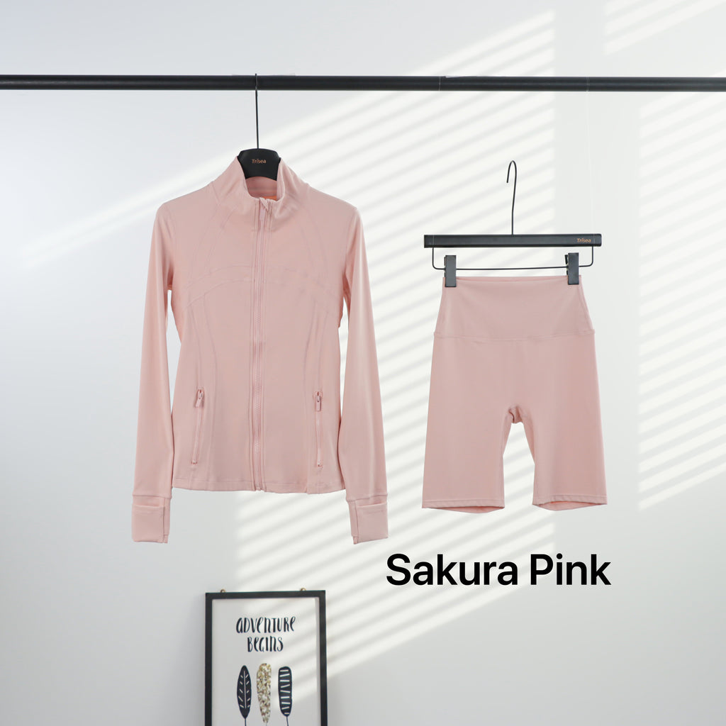 Lu Full Coloured Jacket & Short Sets