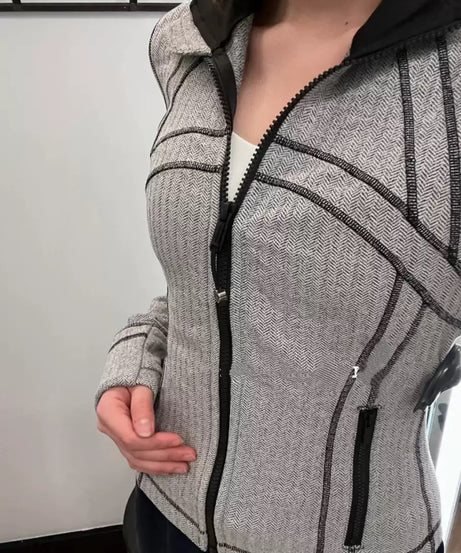 Grey & Black Jacket