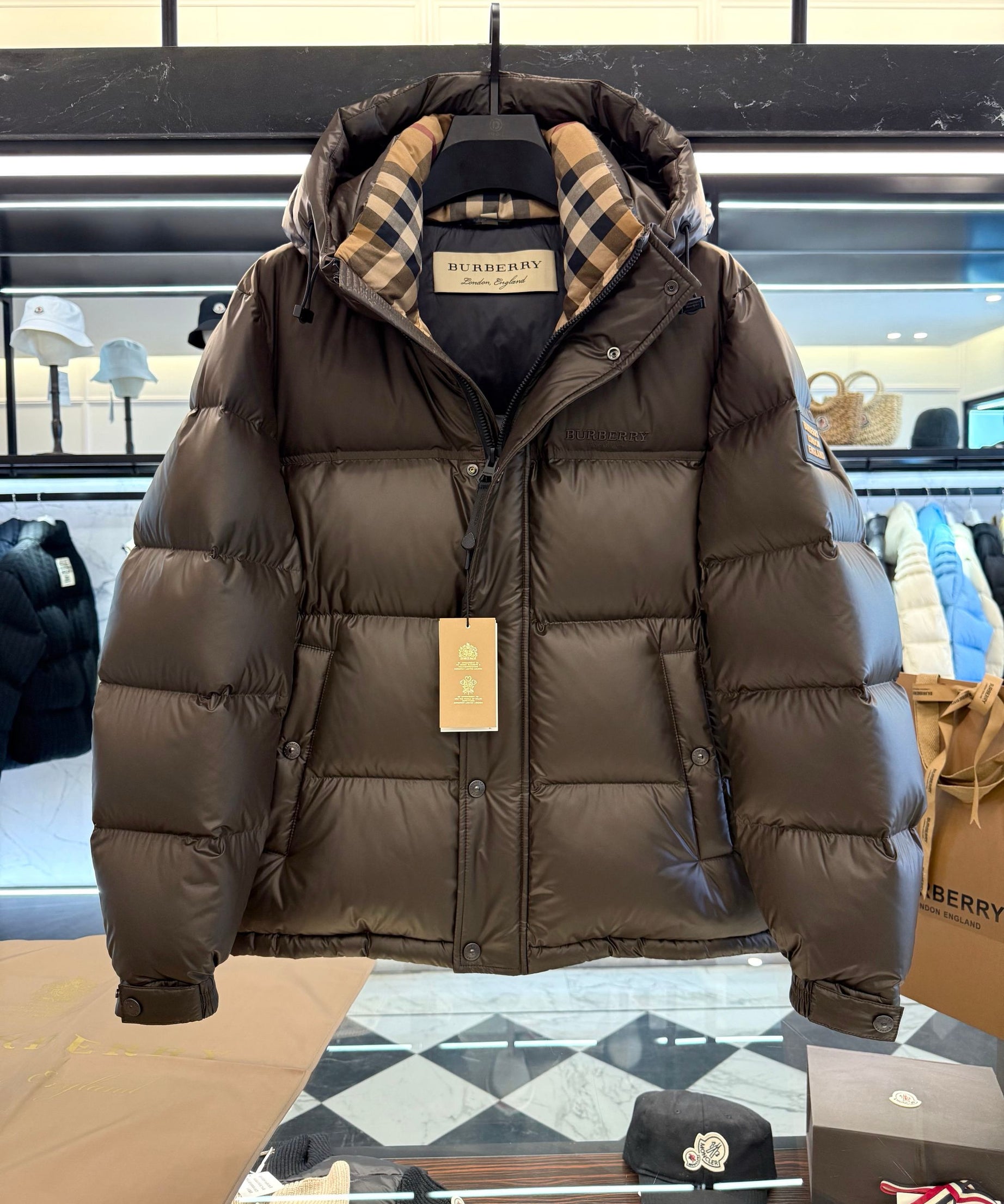 Mens Premium Vintage Brown Coat