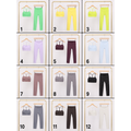 Lulu bra & leggings sets (43 colours)