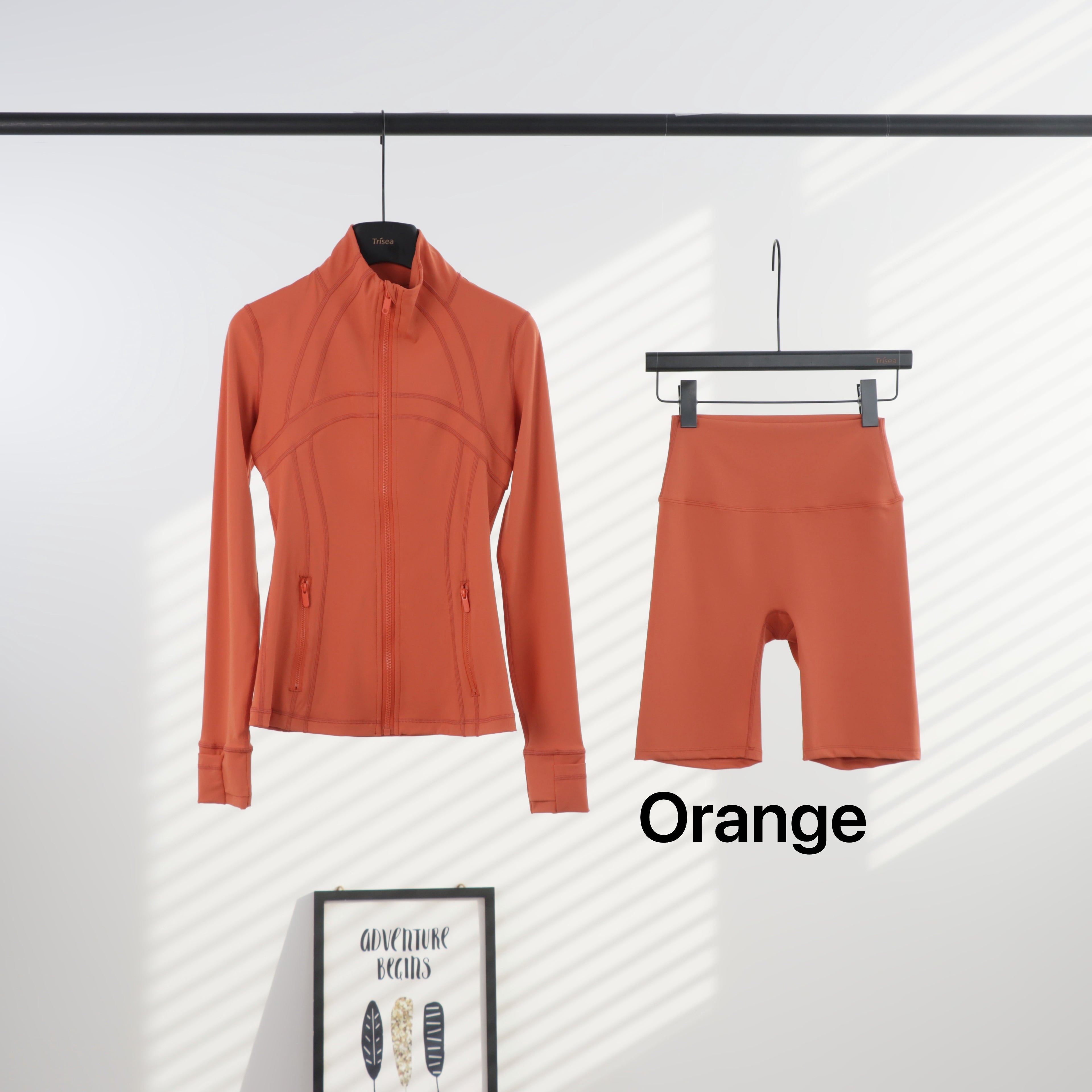 Lu Full Coloured Jacket & Short Sets