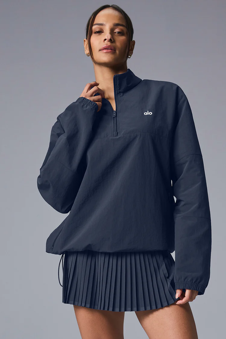 A L O half zips