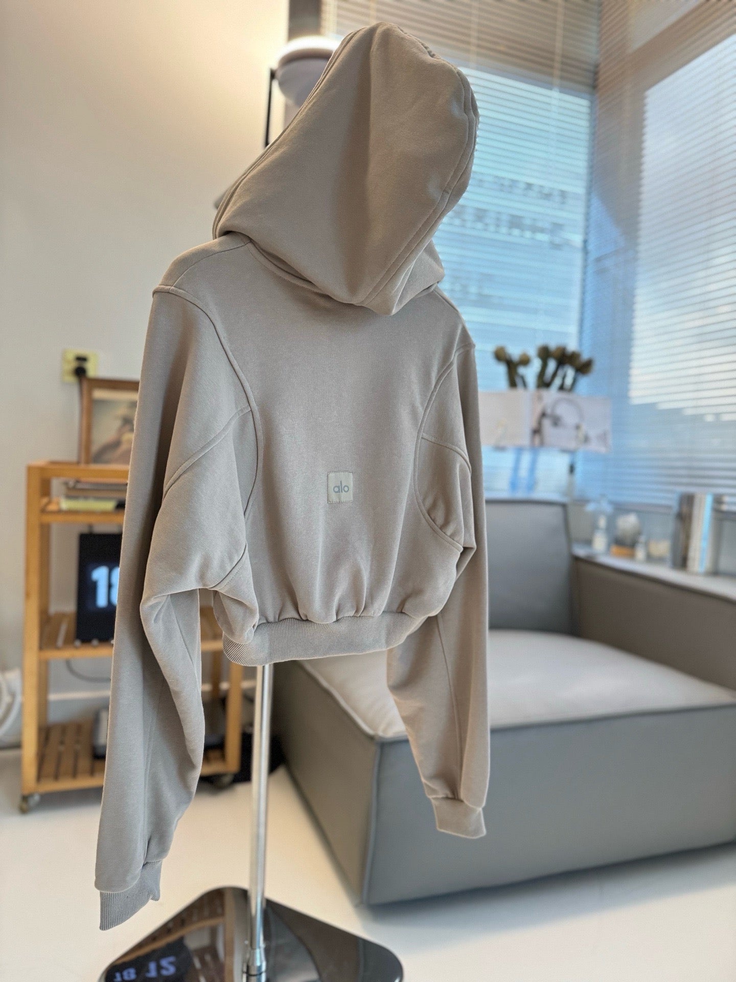 A L O Cropped Hoodies