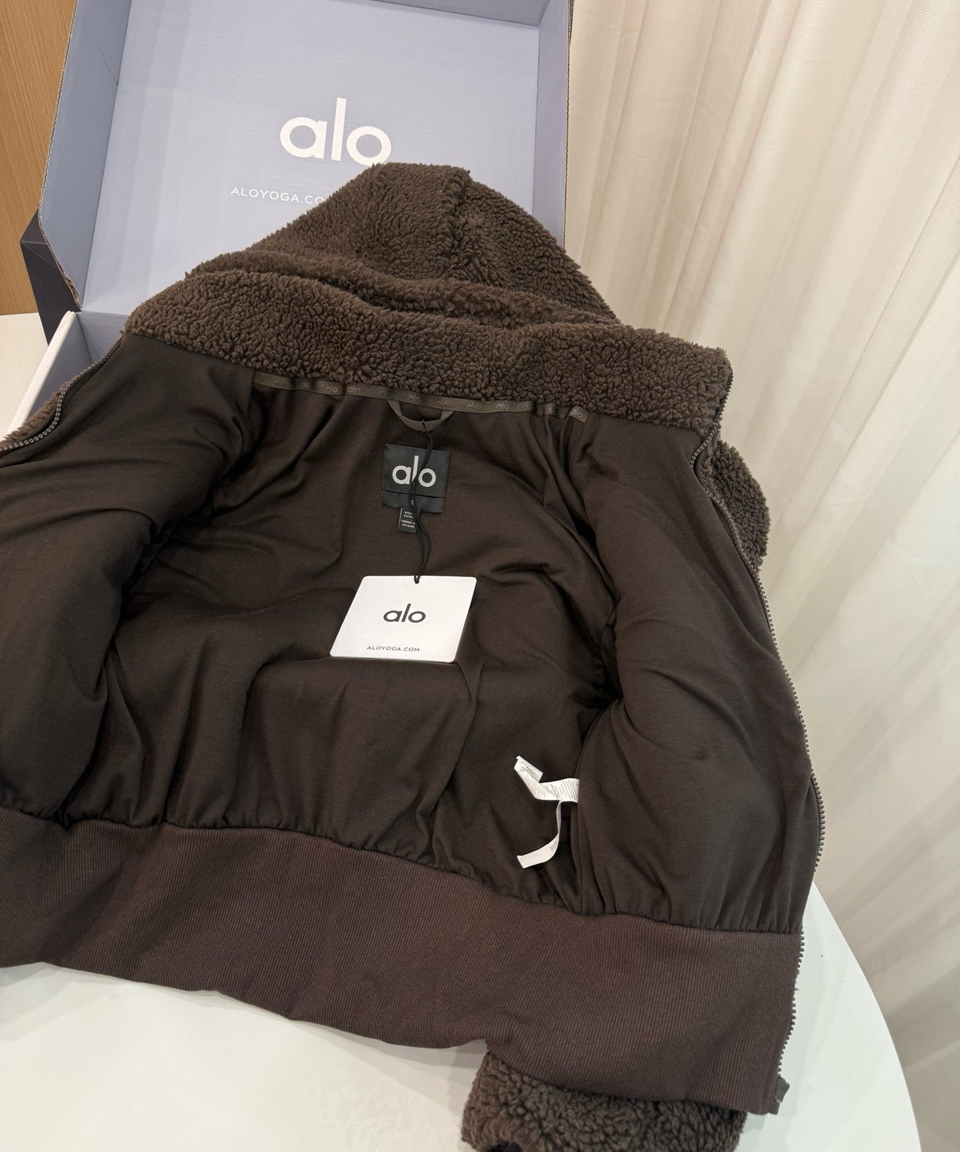 NEW A L O Fleece Jackets