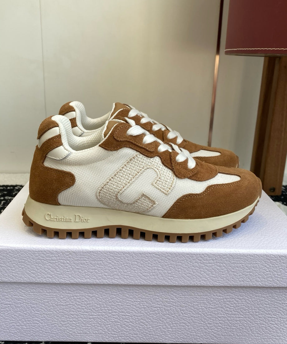 Brown & Beige Trainers
