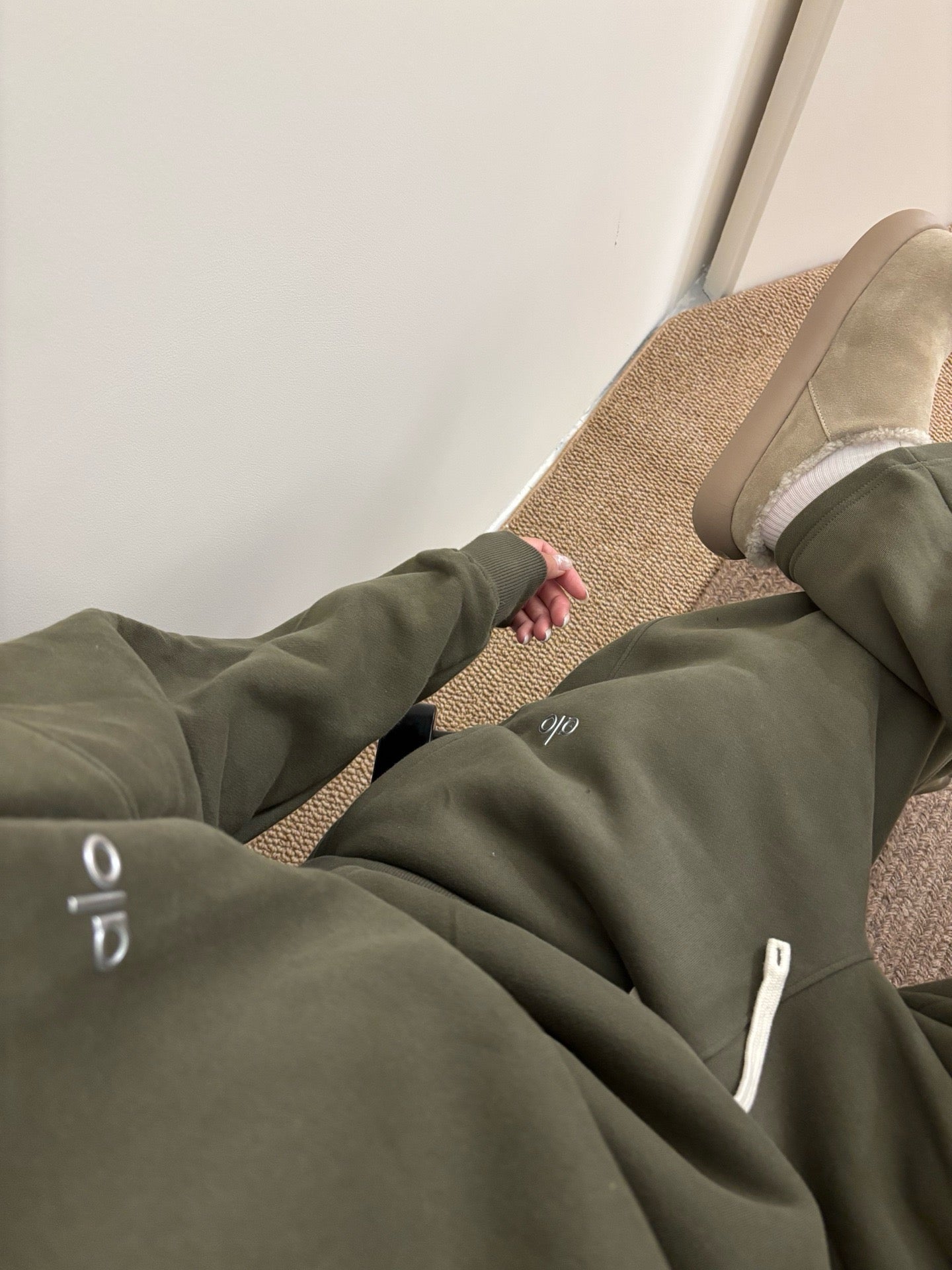 Olive Green Tracksuit