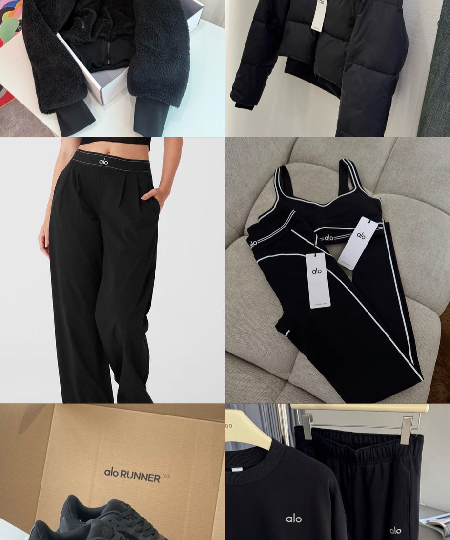 Black A L O Bundle (Scroll down for description)