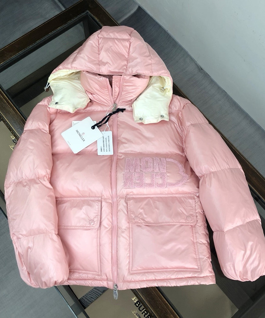 Pink & White Puffer
