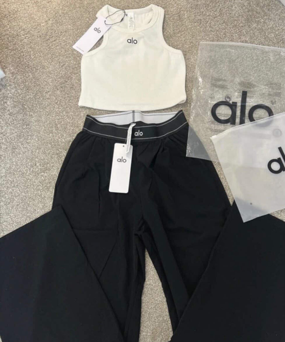 Waistband Trousers & Vest Set