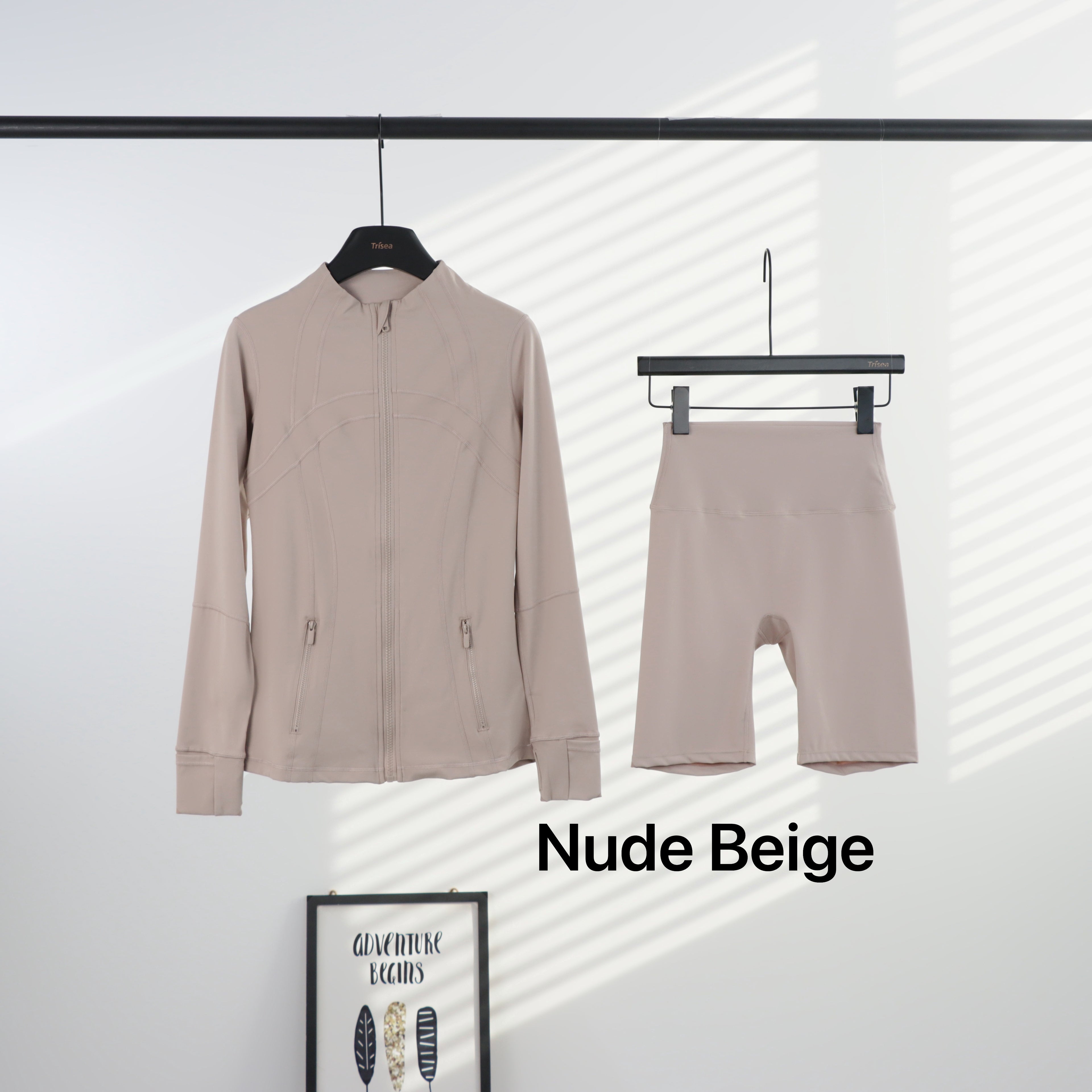 Lu Full Coloured Jacket & Short Sets