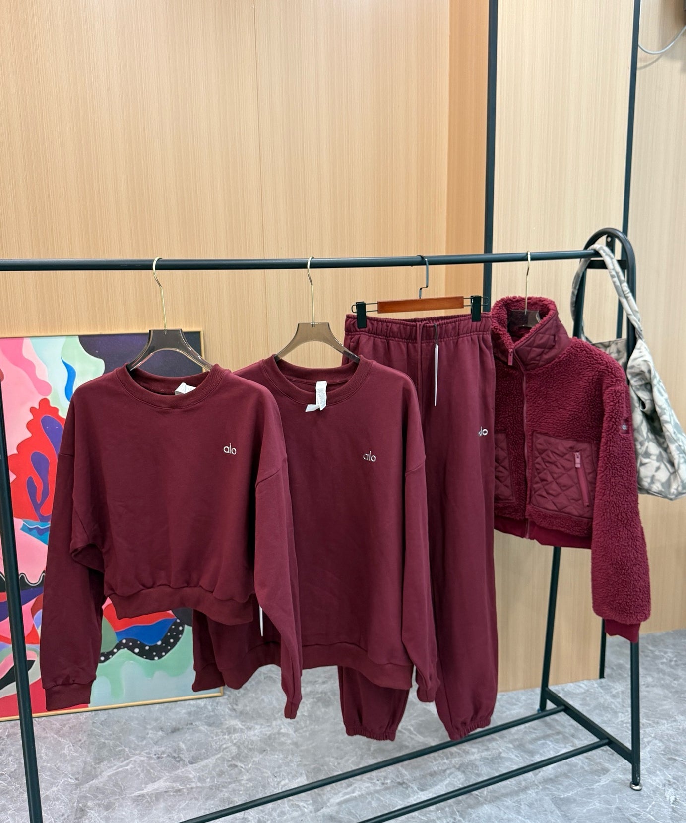 Burgundy A L O Bundle (Read Description)