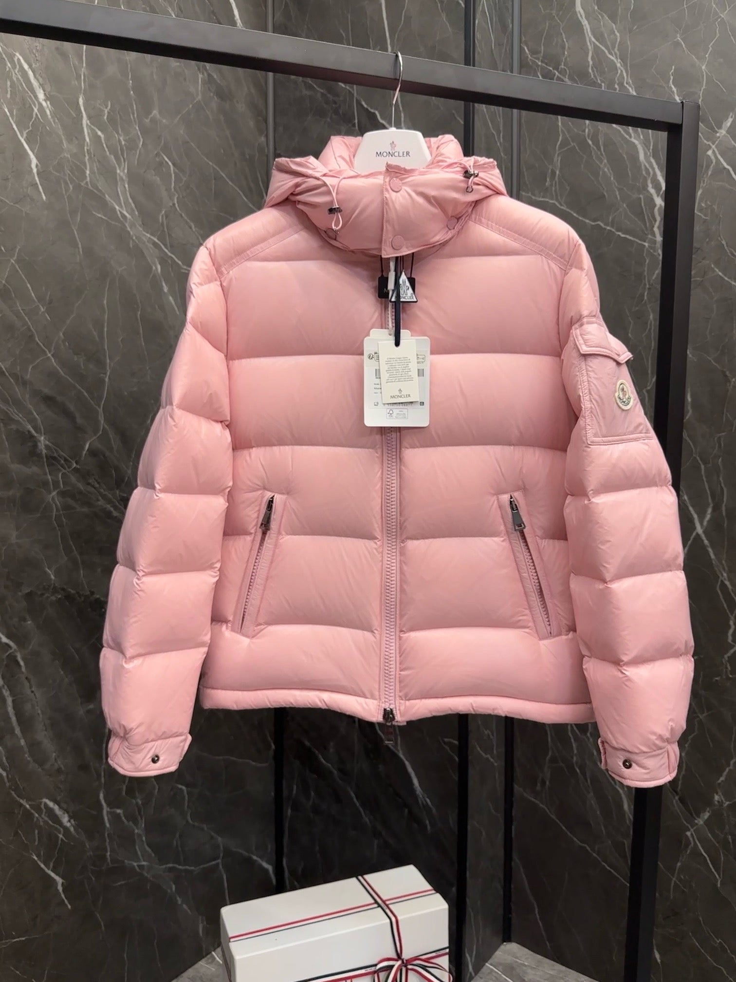 Baby Pink Puffer Jacket