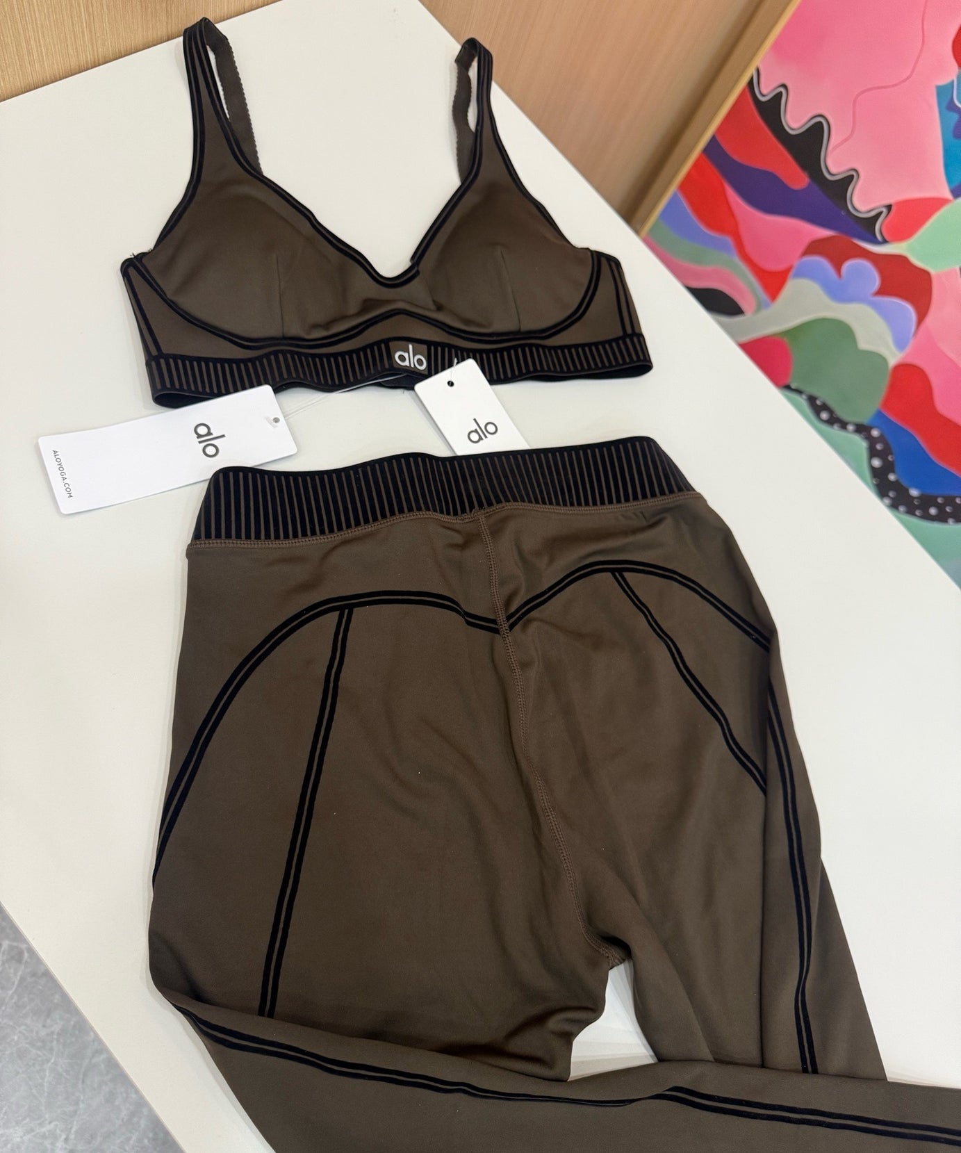 Premium Yoga Bra & 7/8 length Legging Sets