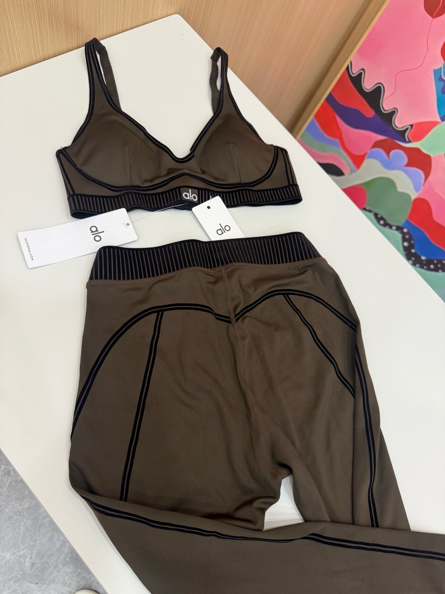 Premium Yoga Bra & 7/8 length Legging Sets