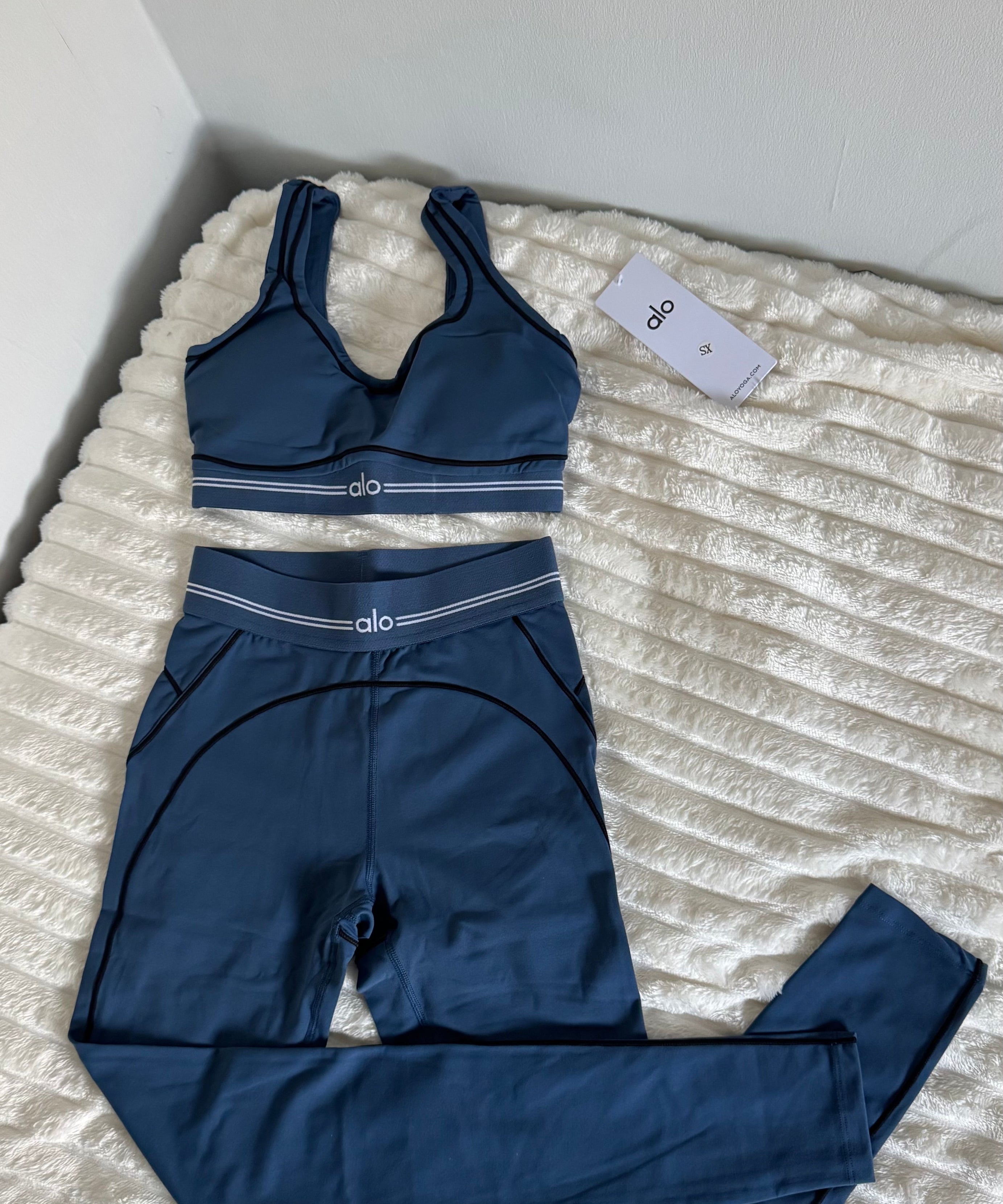Navy Yoga Set